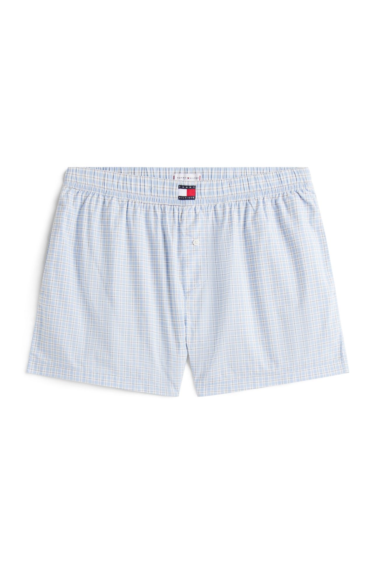 PLAID PRT POPLIN SHORT MINI PLAID CLOUDY BLUE 5