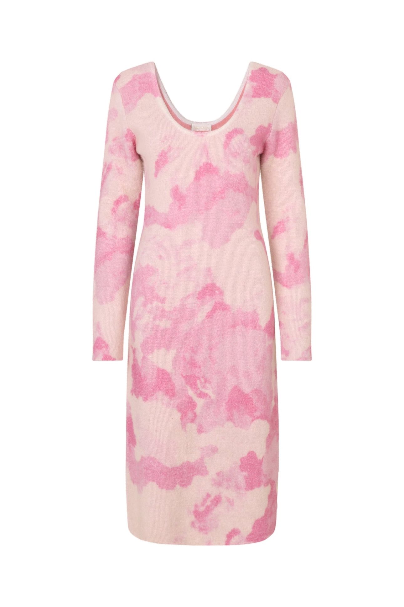 HELLA KNIT DRESS PINK CLOUDS 3