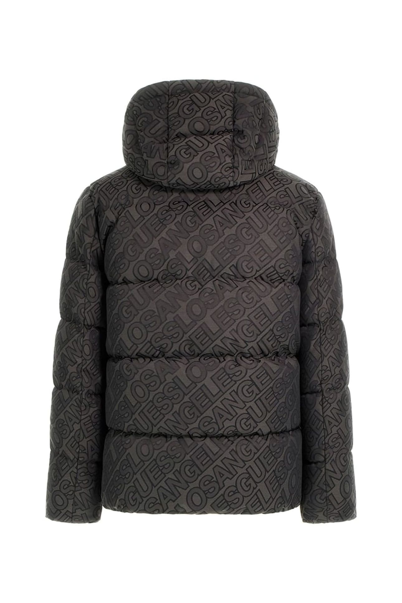 ALLOVER LOGO PUFFA J ALLOVER LOGO BLACK G 2
