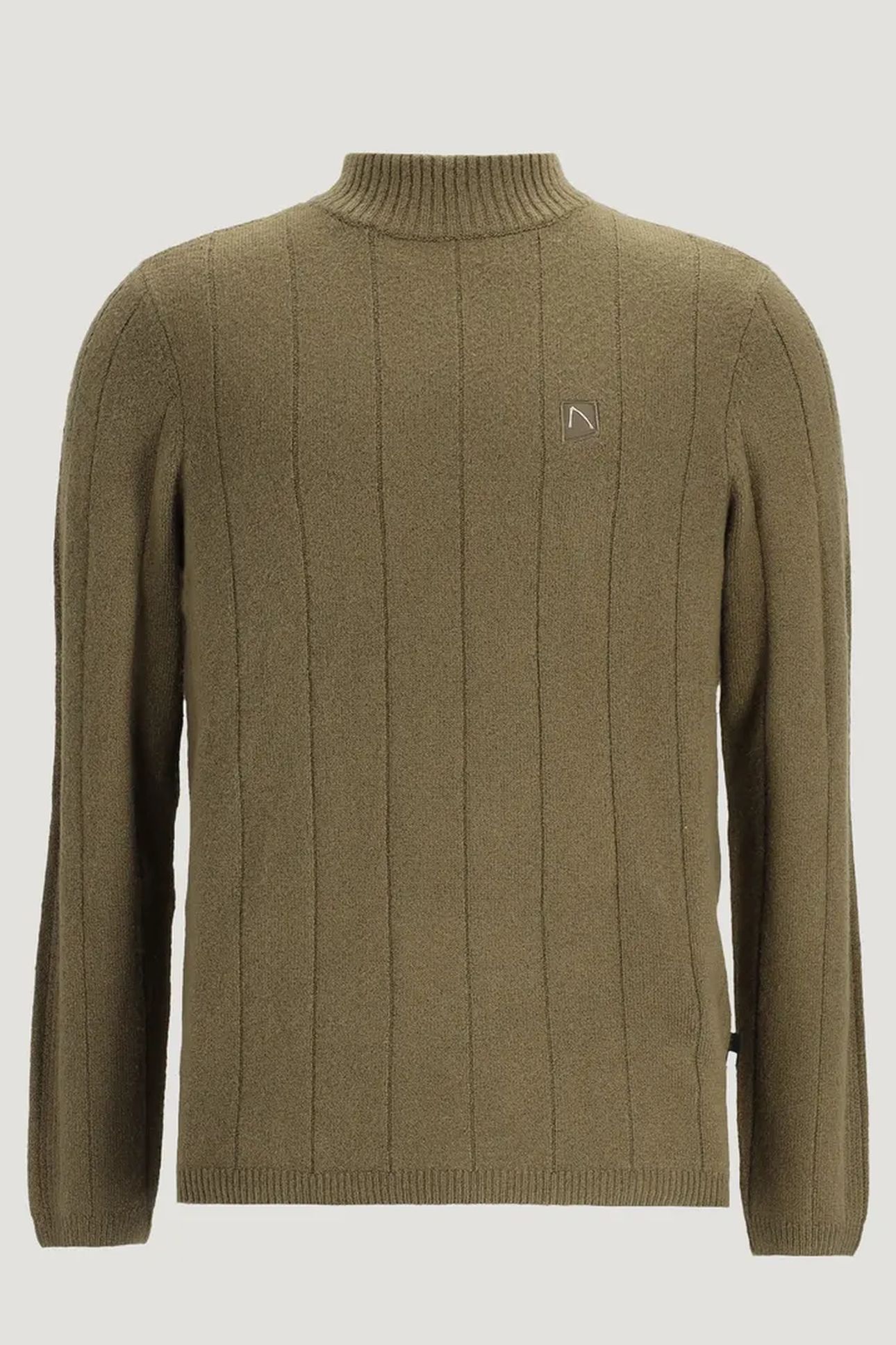 PULLOVER TRACK MOCK STONE GRAY 4