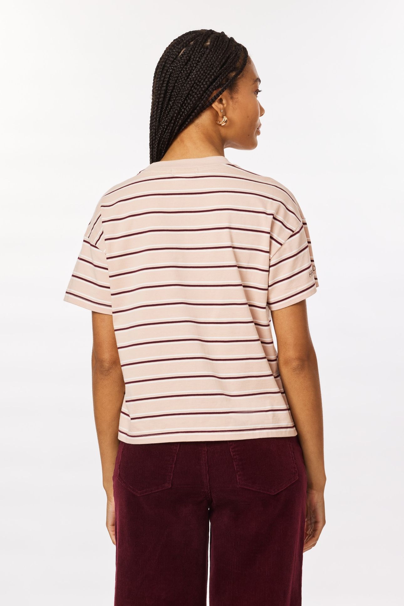 BOXY CROP TEE FIG EMBROIDERY 2