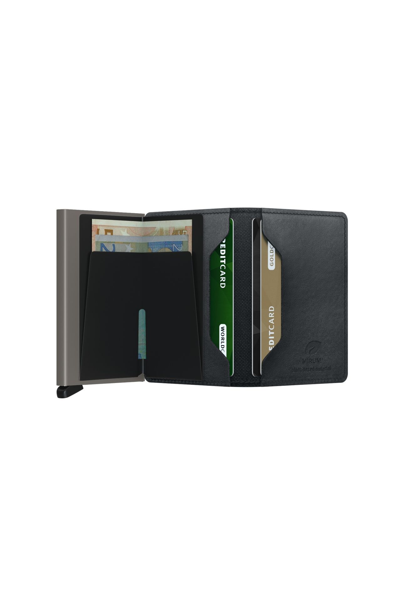 UNISEX SLIMWALLET MIRUM BLACK 3