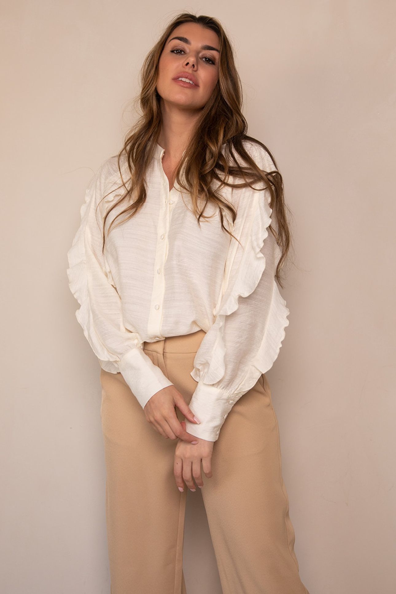BLAKE BLOUSE OFF WHITE 1
