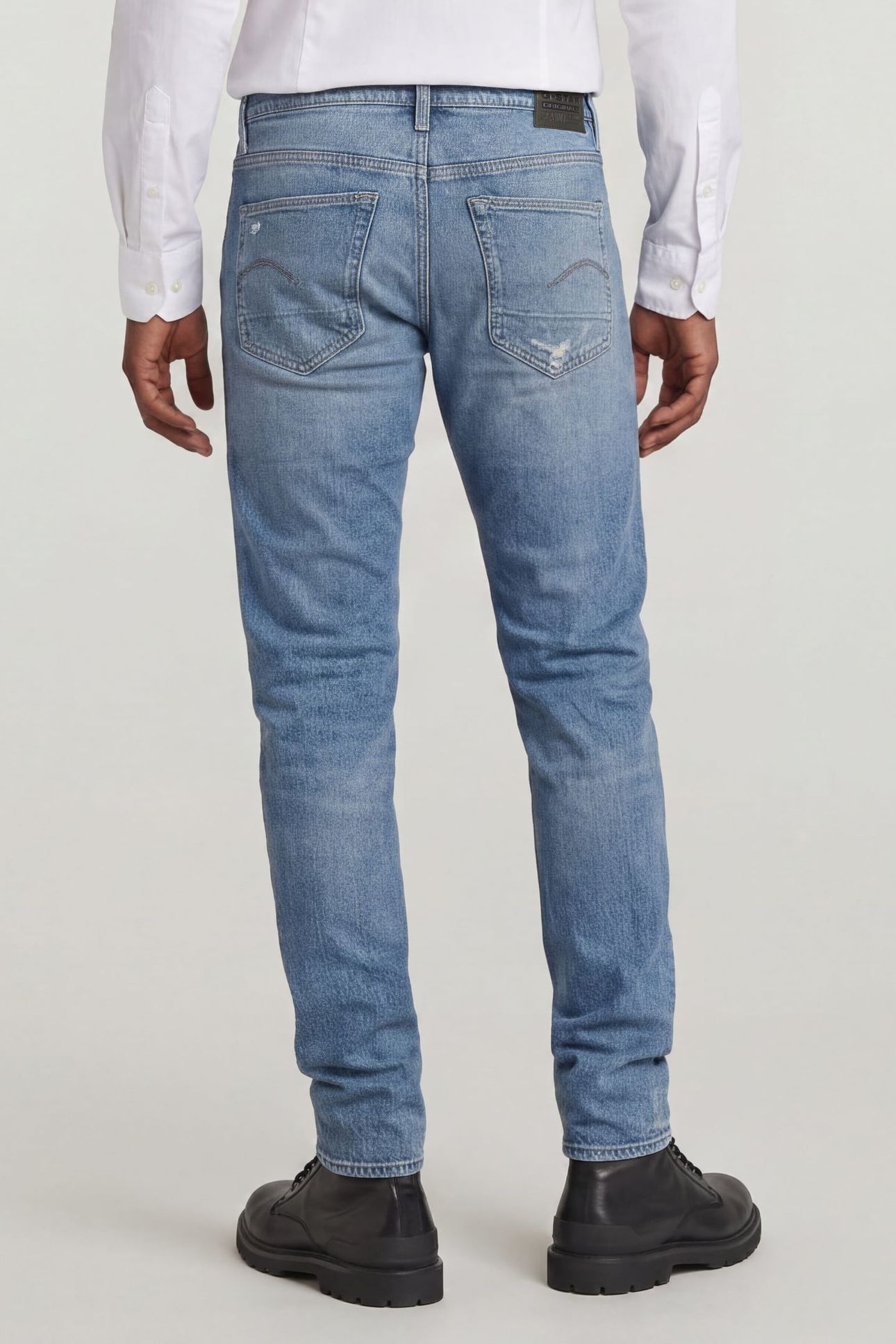 3301 SLIM MEDIUM BLUE 2