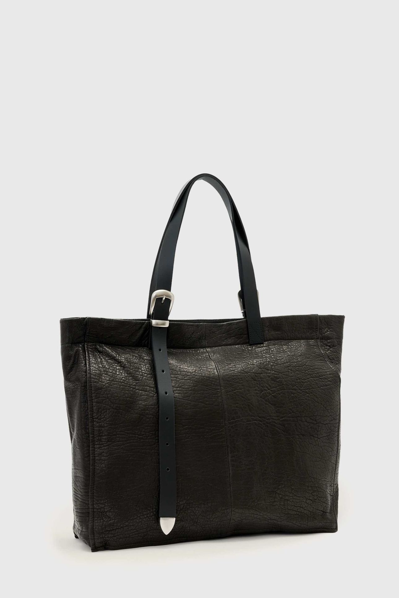 HAVEN LEATHER TOTE BLACK 2