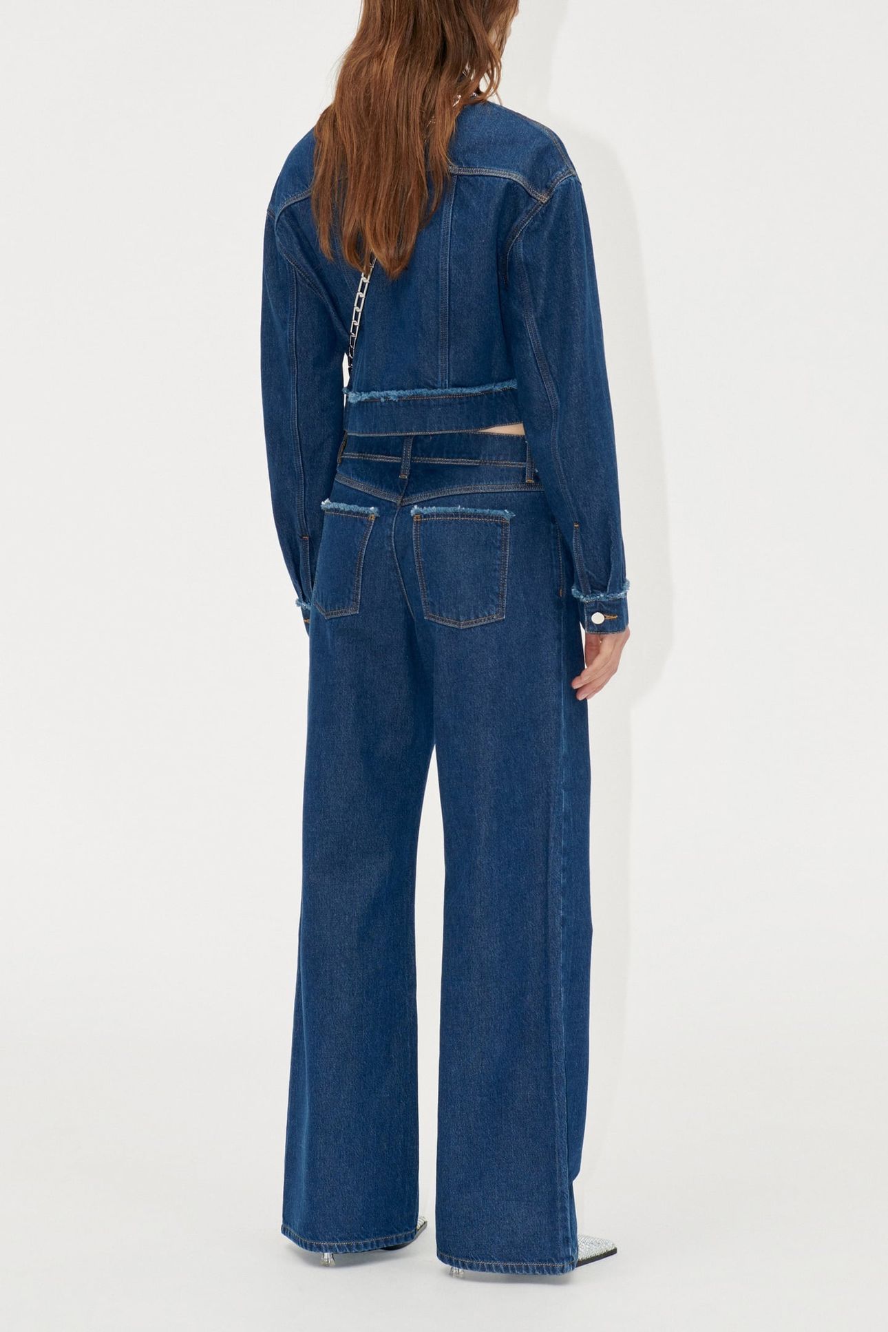 JOELLE PANTS LONG DARK BLUE 3