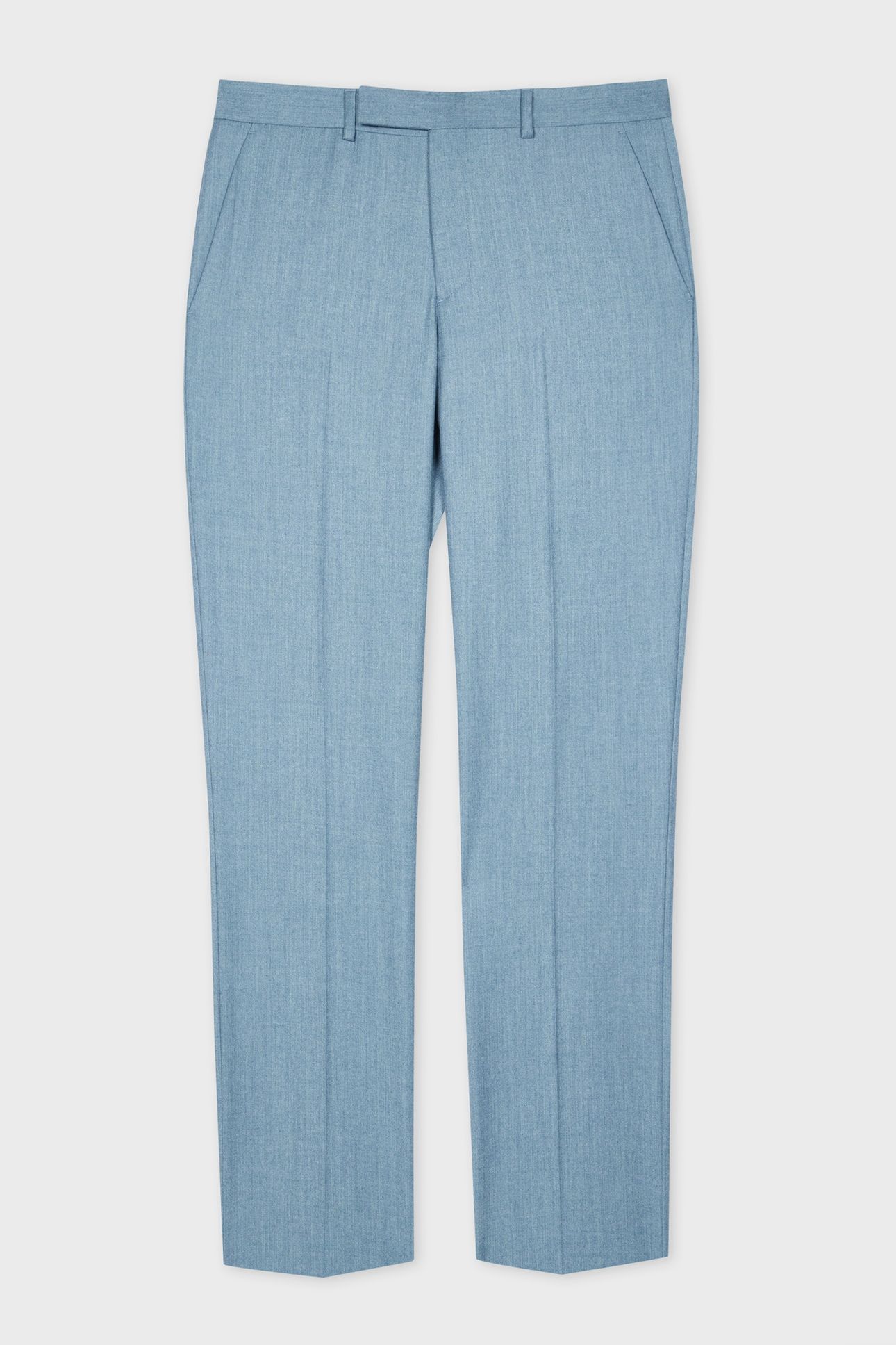 MENS TAILORED FIT 2 BUTTON SUIT LIGHT BLUE 2