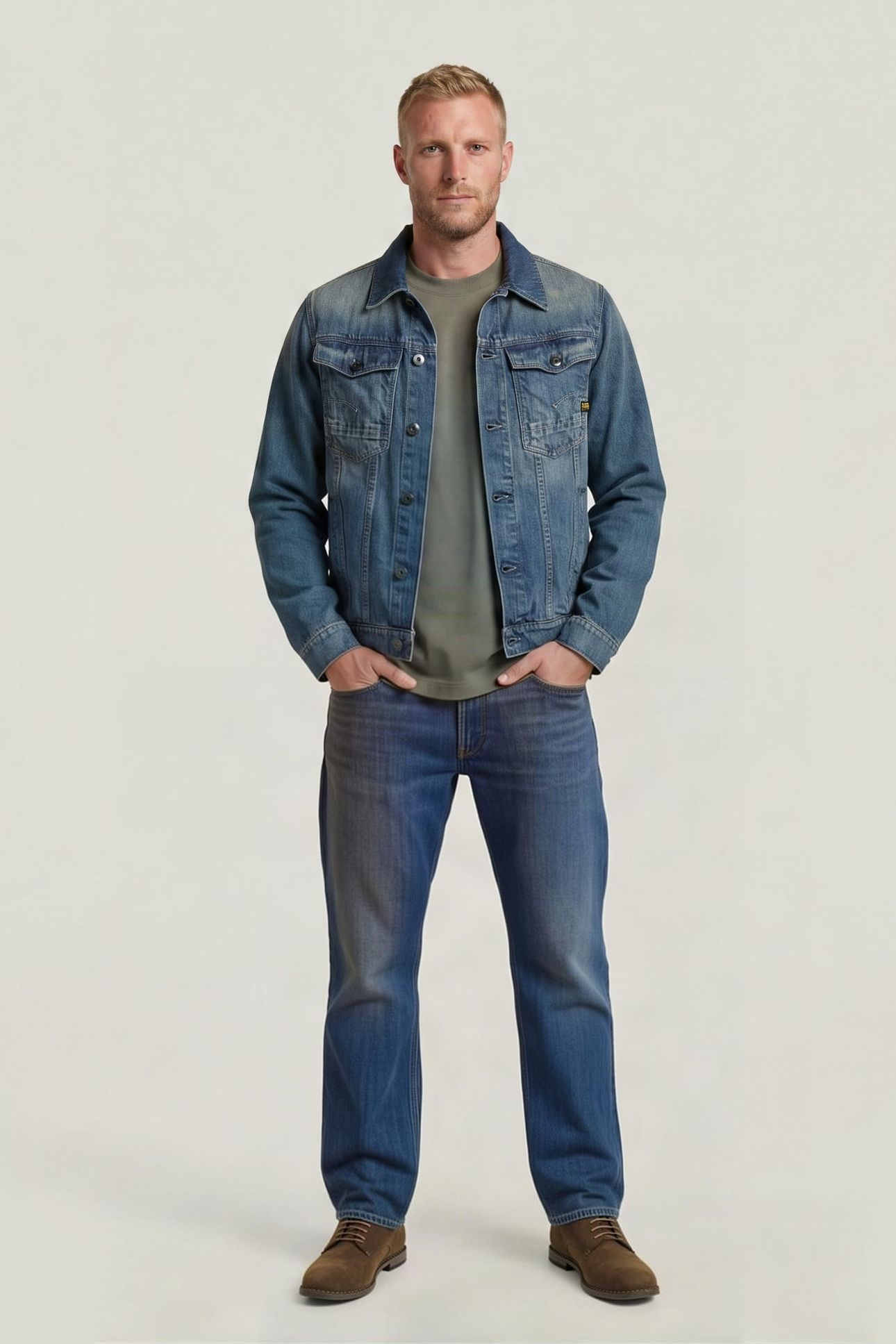 DAKOTA REGULAR STRAIGHT MEDIUM BLUE 3