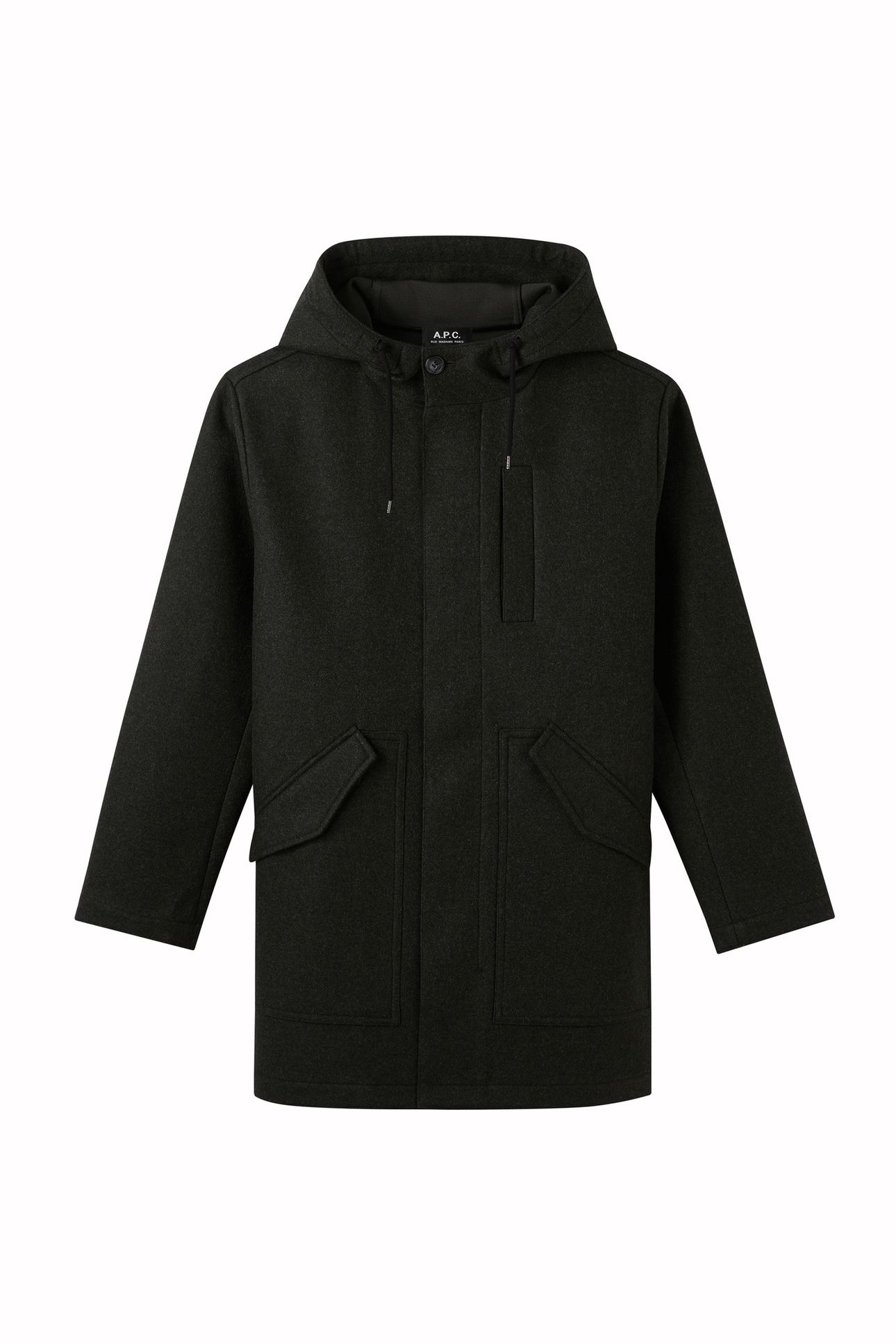 UNISEX PARKA MATHIEU HEATHERED KHAKI 2
