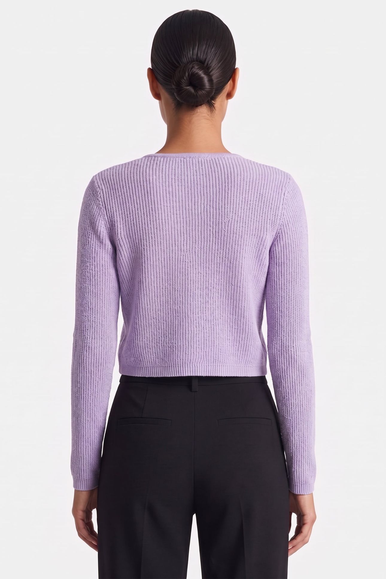 VE BILBO CARDIGAN 2:1 PURPLE 2
