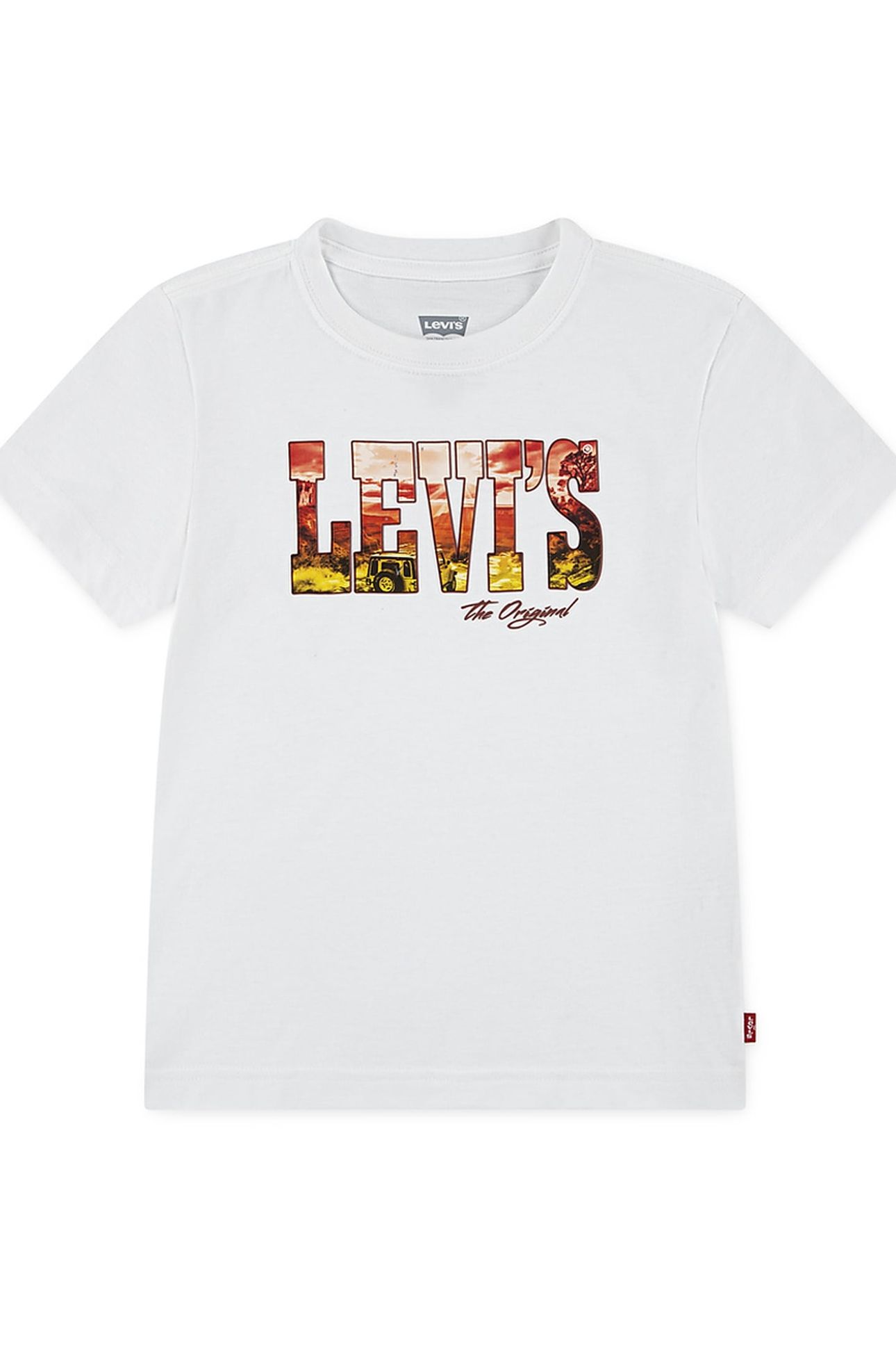 BOYS OFF ROAD TEE BRIGHT WHITE 1