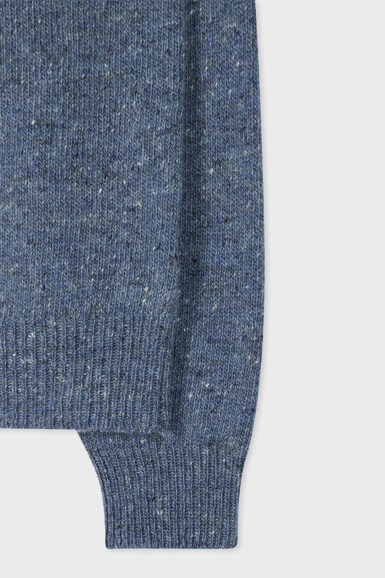 MENS SWEATER CREW NECK GREYISH BLUE 5