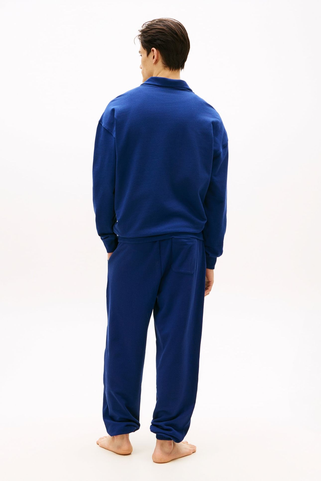 HALF ZIP PREPPY NAVY 3