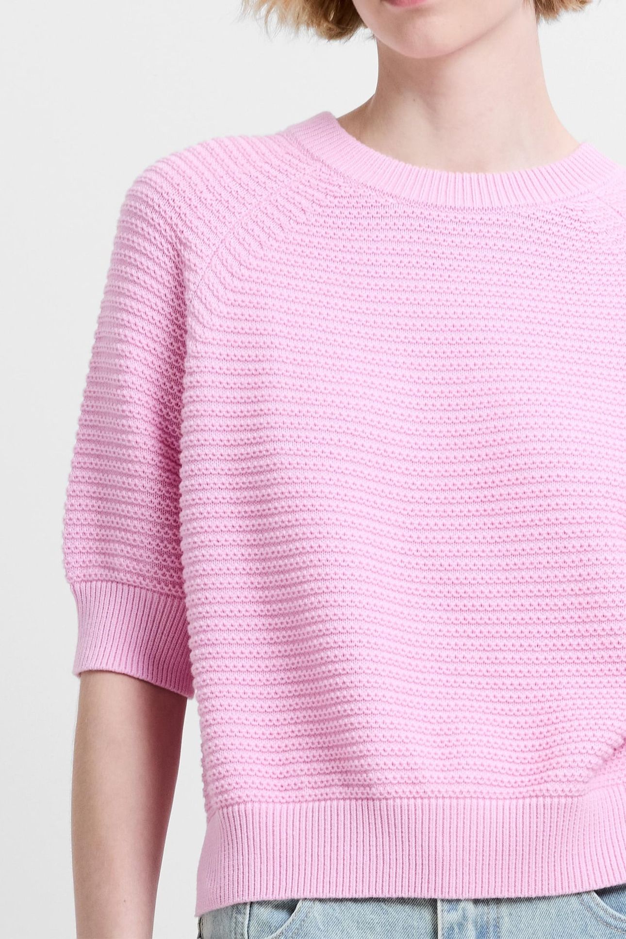 LILY MOZART SHORT SLV JUMPER LIGHT FRENCH PINK 5