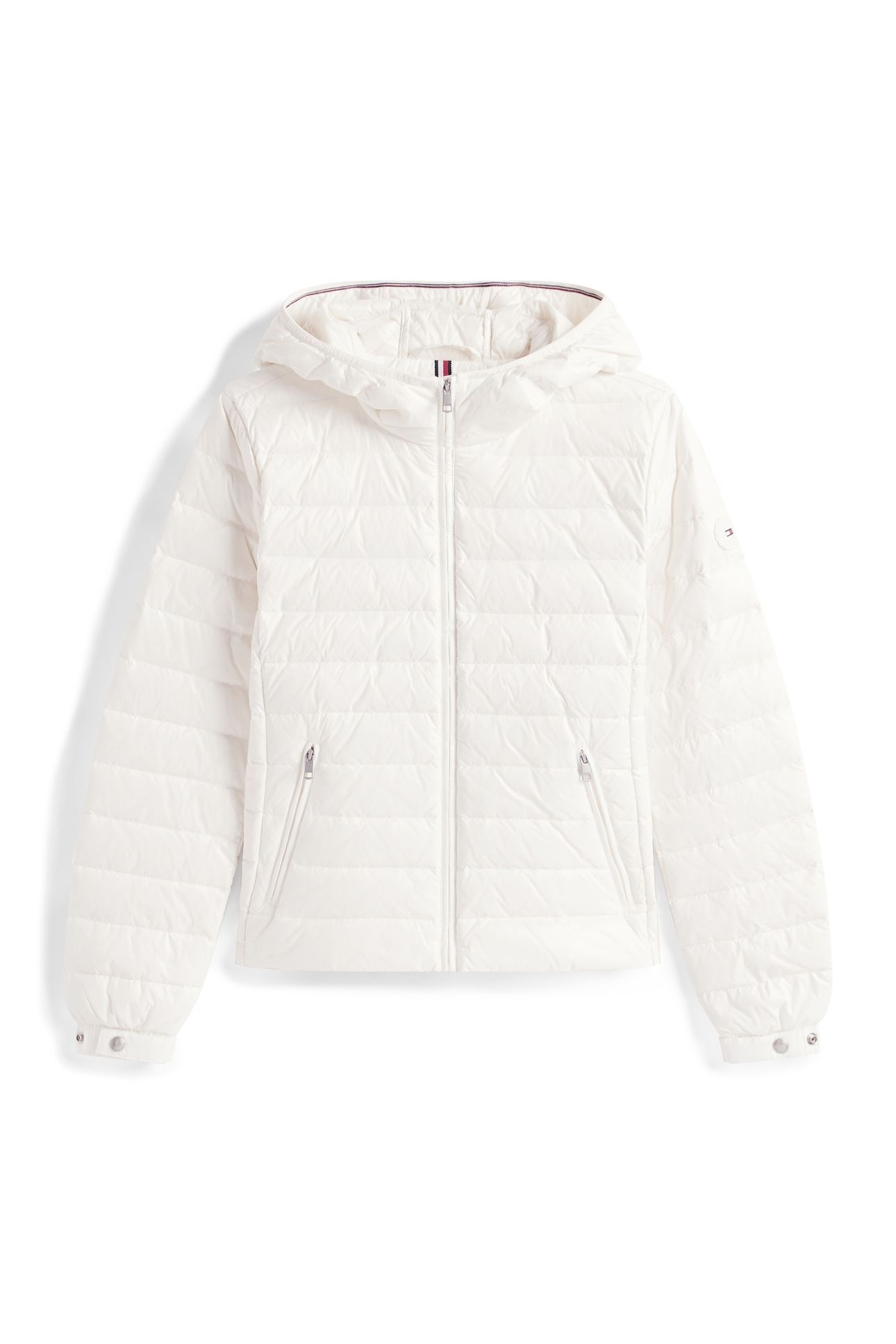 UL DOWN REG HOODED JACKET IVORY SILK 3
