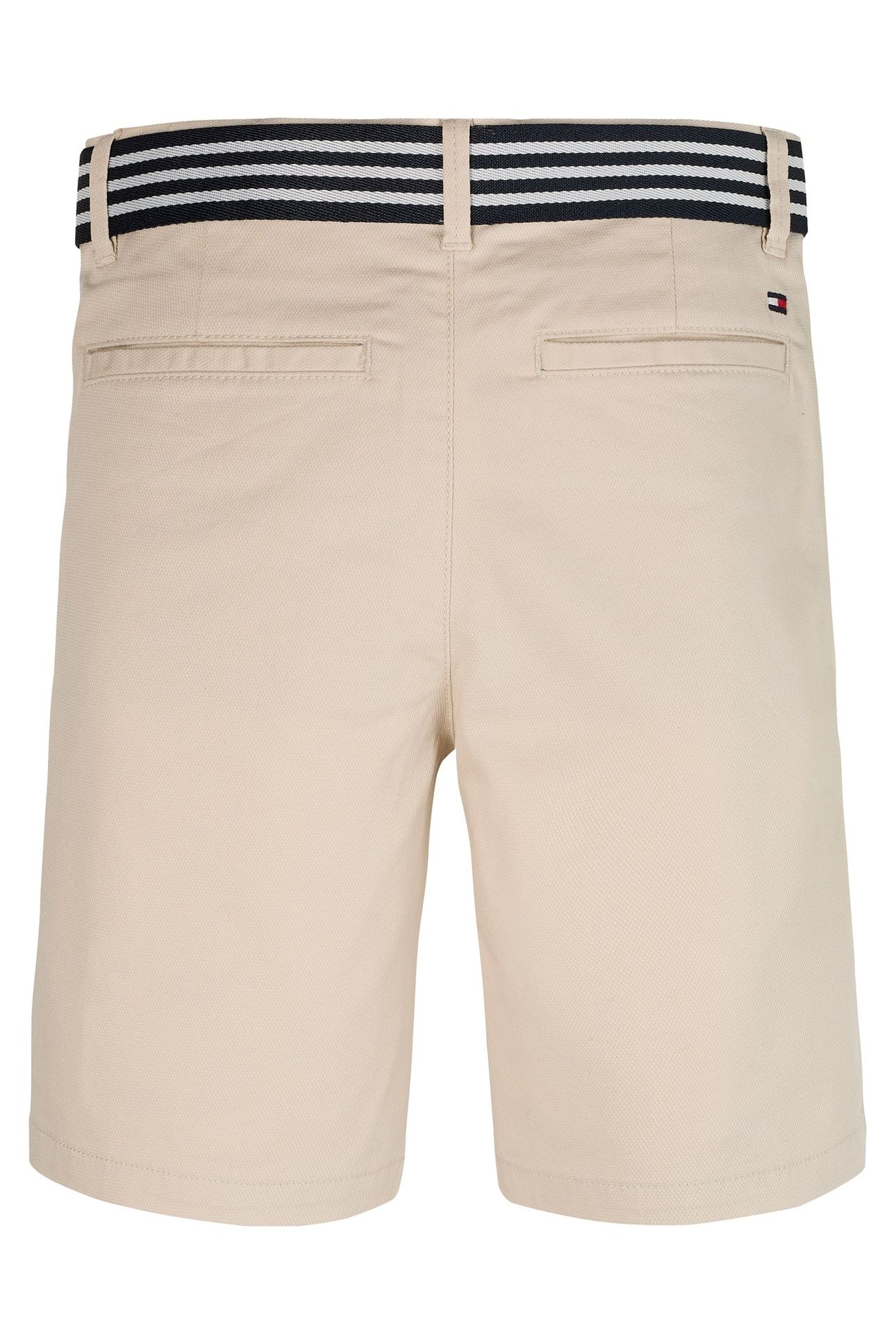 BOYS WOVEN BELTED SHORT CLASSIC BEIGE 4