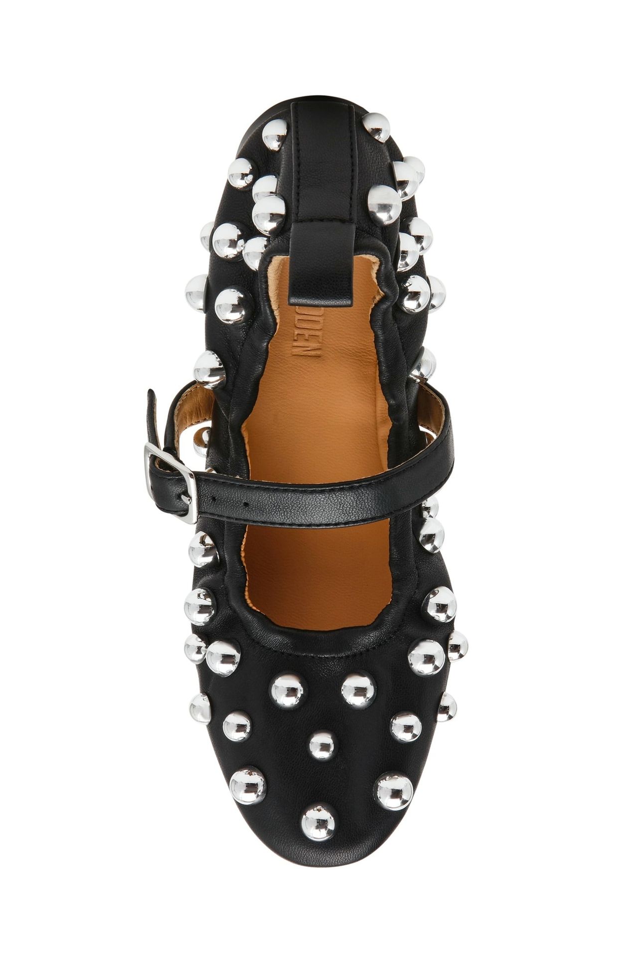 SUNRAYS FLAT SHOES BLACK LEATHER 5