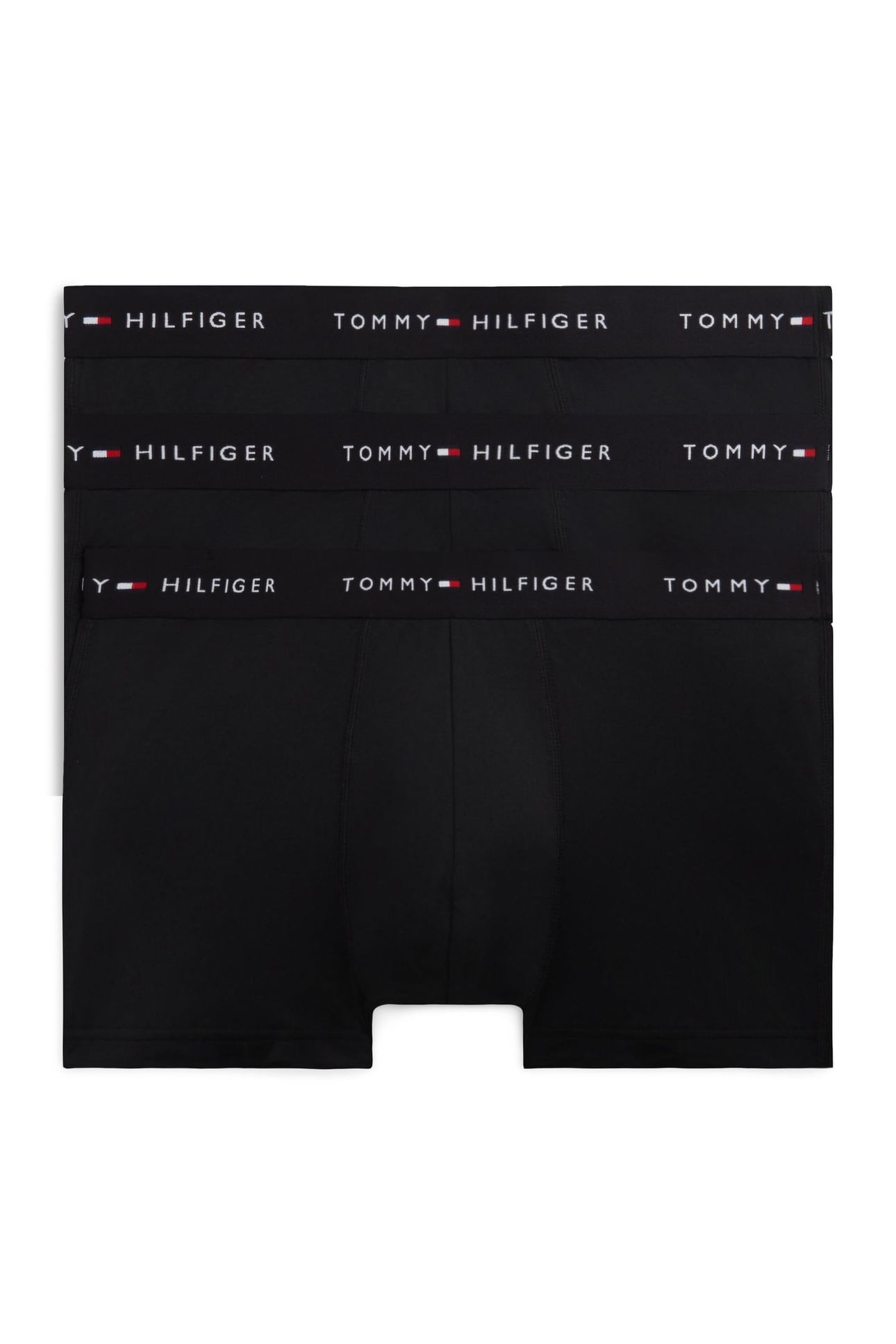 3-PACK LOW RISE TRUNK BLACK/BLACK/BLACK 1