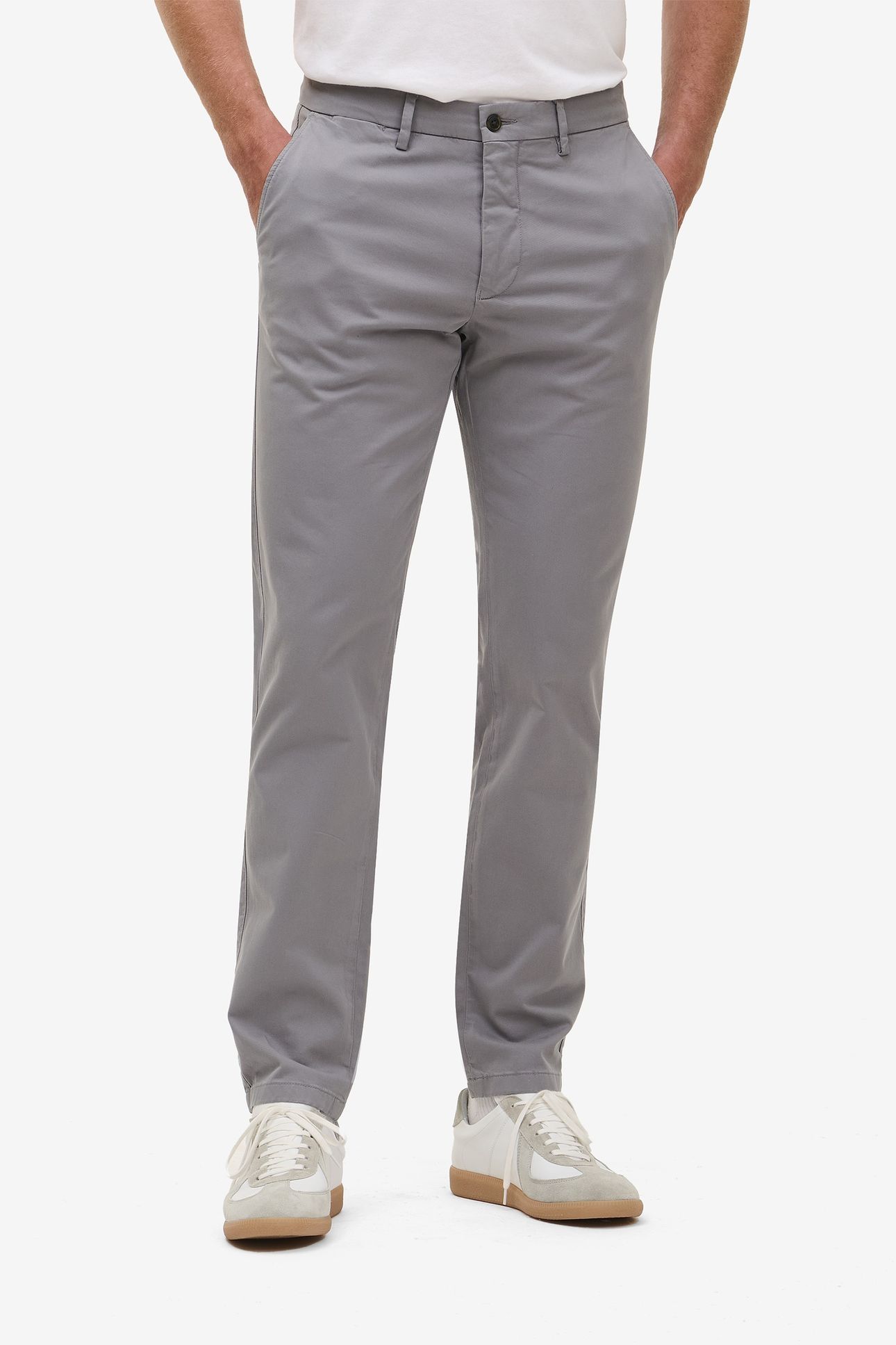 DIEGO COTTON STRETCH GREY 1