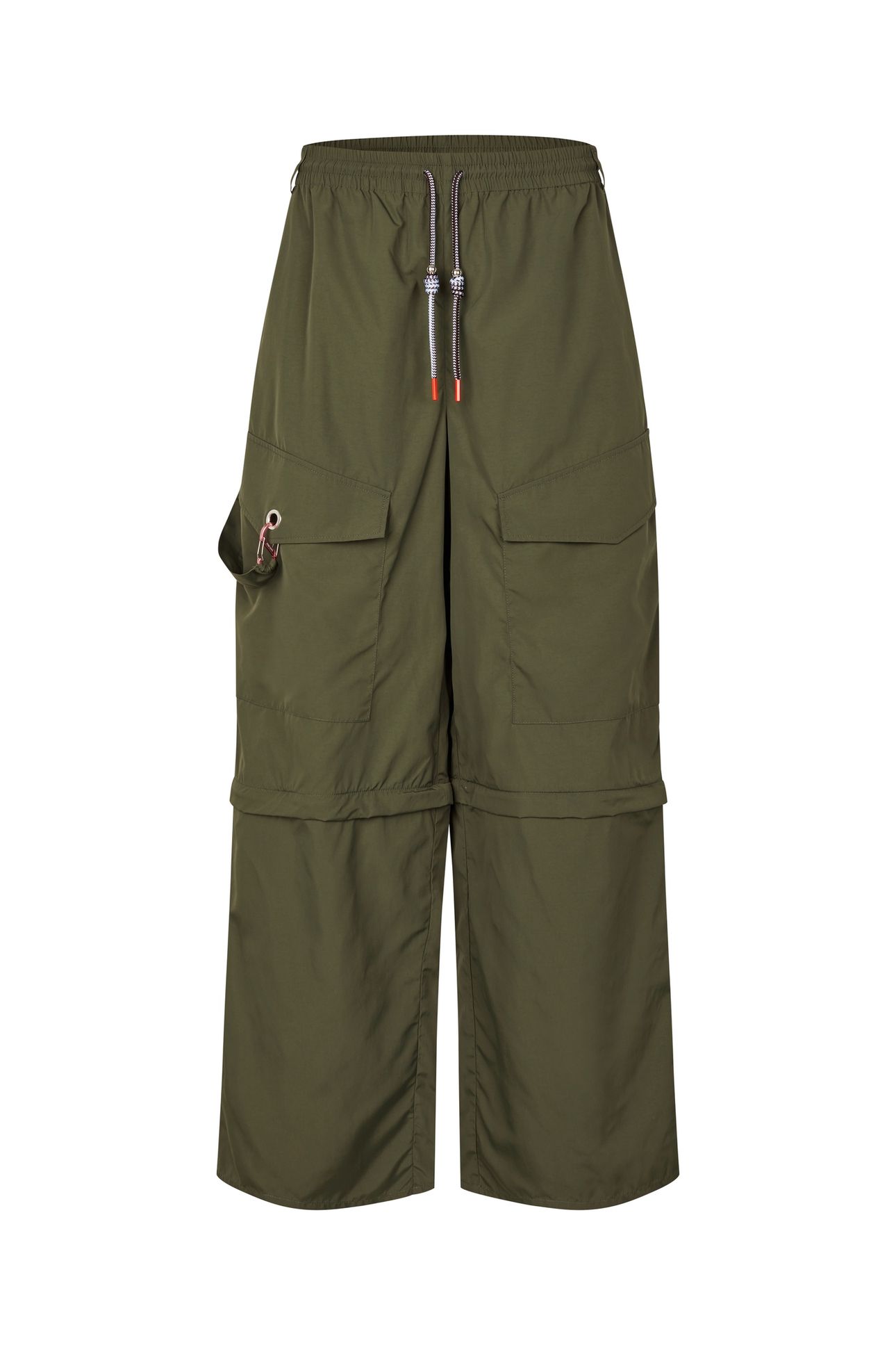 BUNGEE TECH ZIP-OFF PANTS OLIVE NIGHT 5
