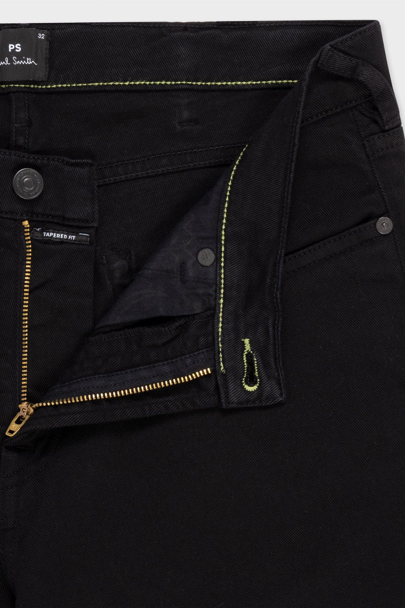 MENS TAPERED FIT JEAN BLACK 7