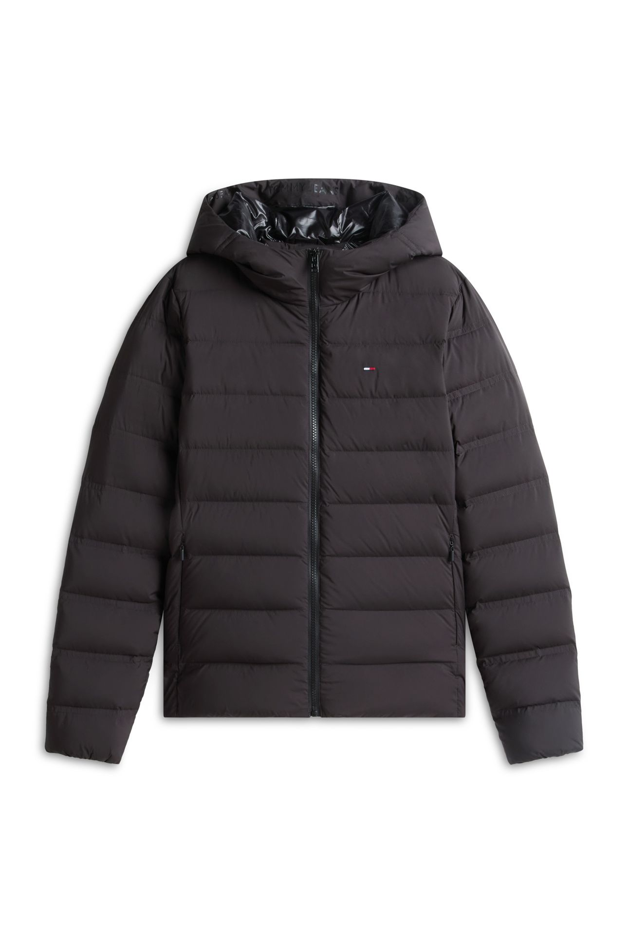 TJW SLIM HOOD JACKET BLACK 4