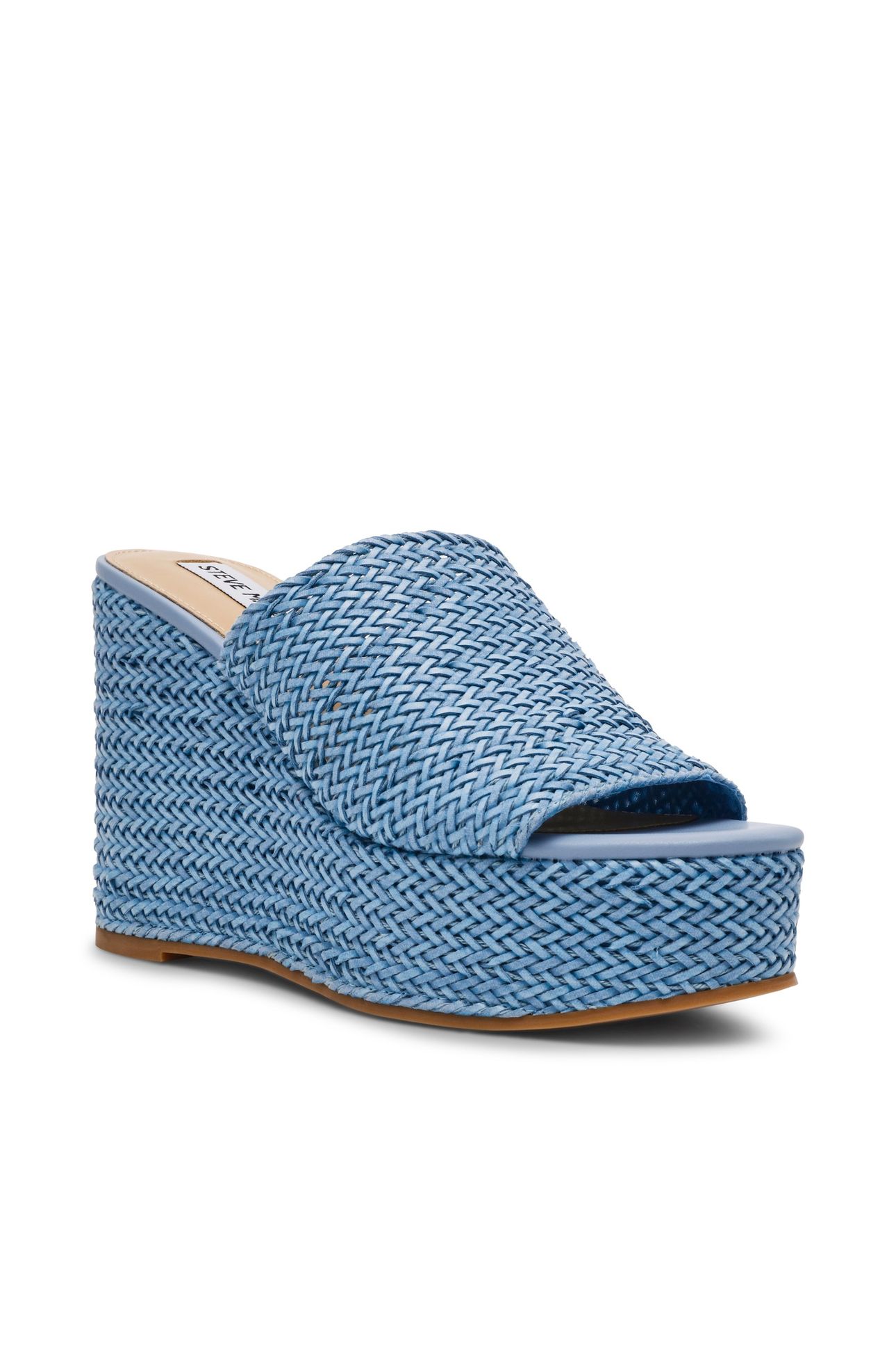 CASSI SANDALS BLUE RAFFIA 3