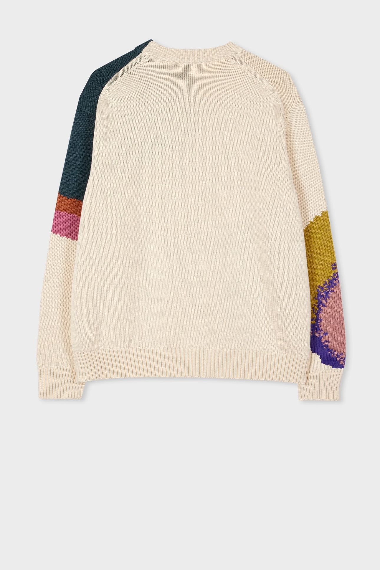 WOMENS KNITTED SWEATER CREW NECK IVORY 8