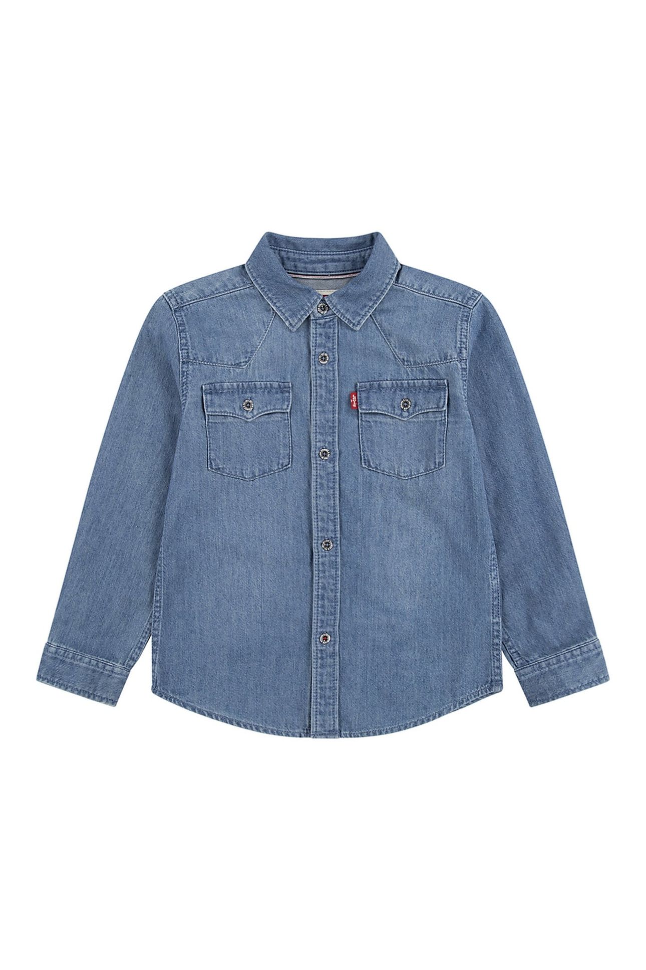 BOYS BARSTOW WESTERN SHIRT VINTAGE STONE 1
