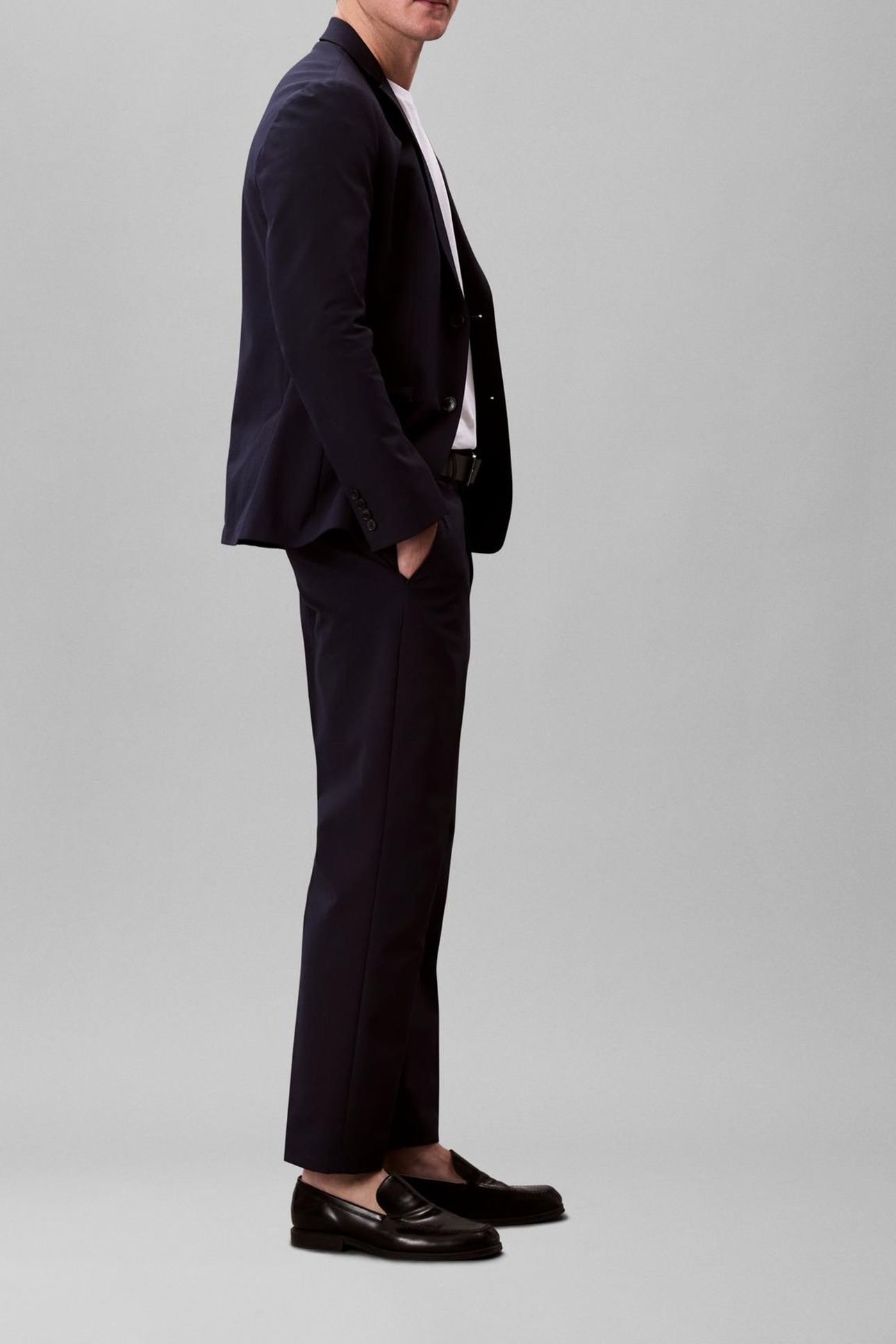 TECH HALF ELASTIC TROUSERS NIGHT SKY 3