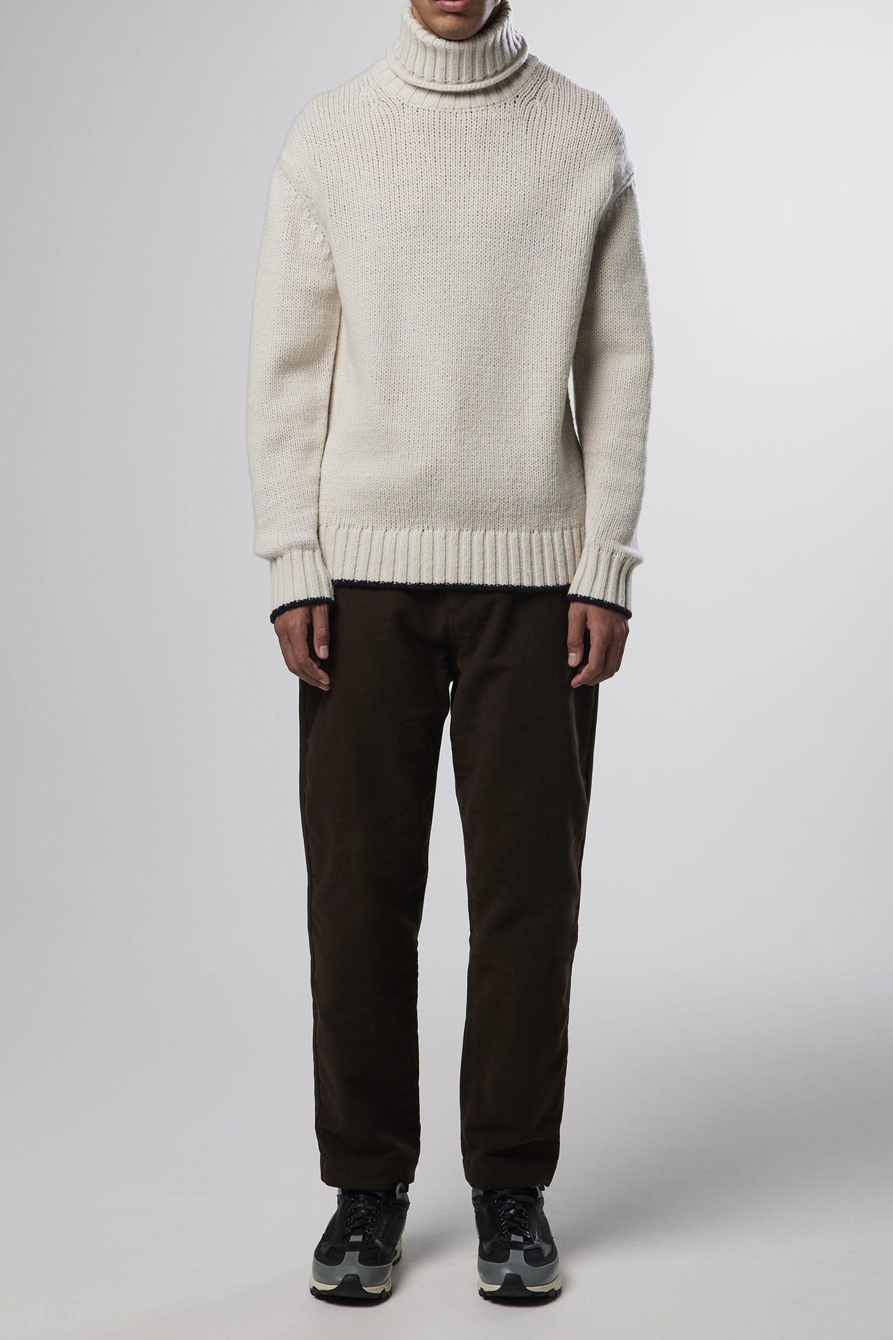 BERT ROLL NECK 6538 ECRU 4