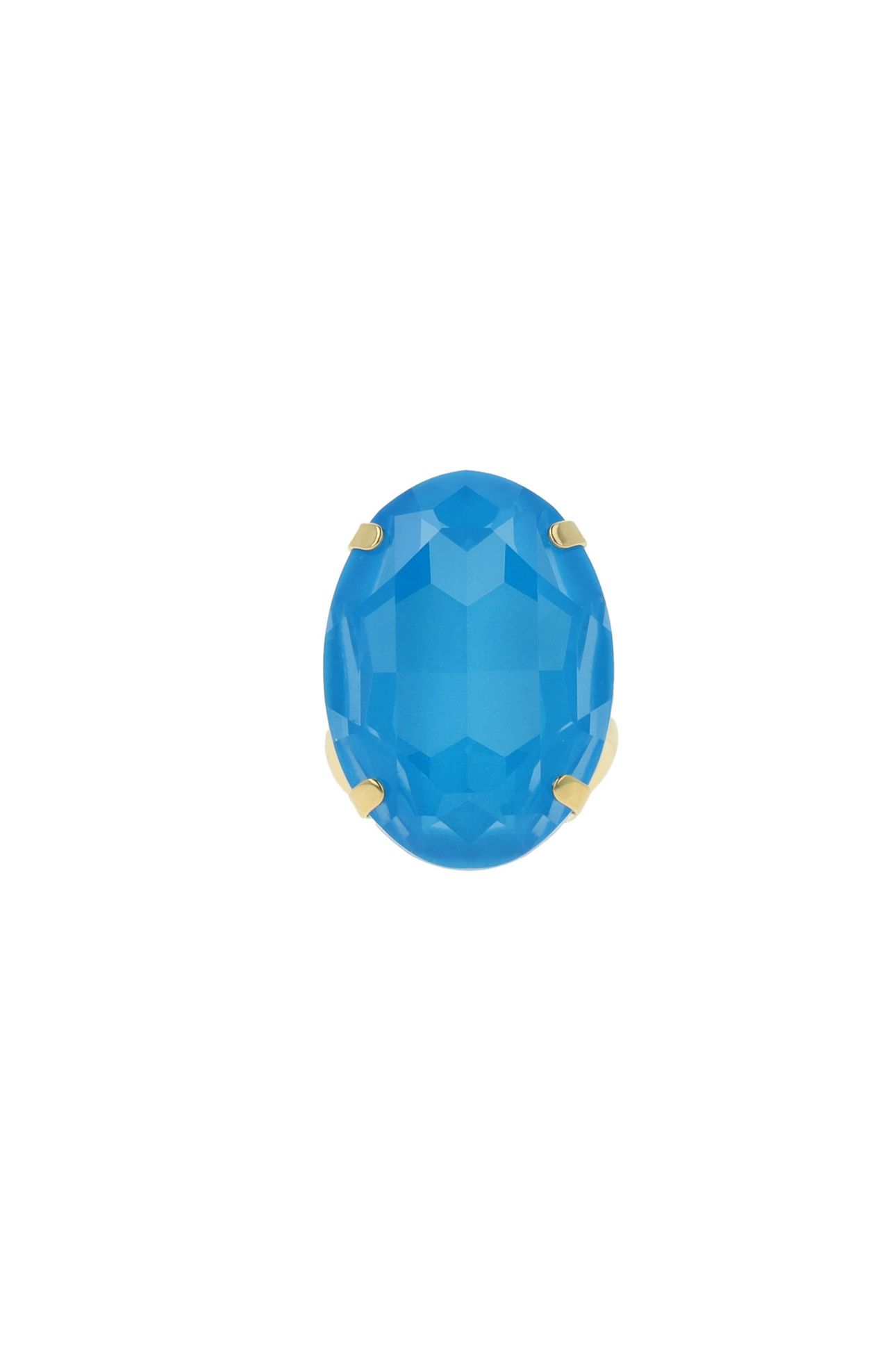 EVA OVAL RING ELECTRIC BLUE BLUE 1