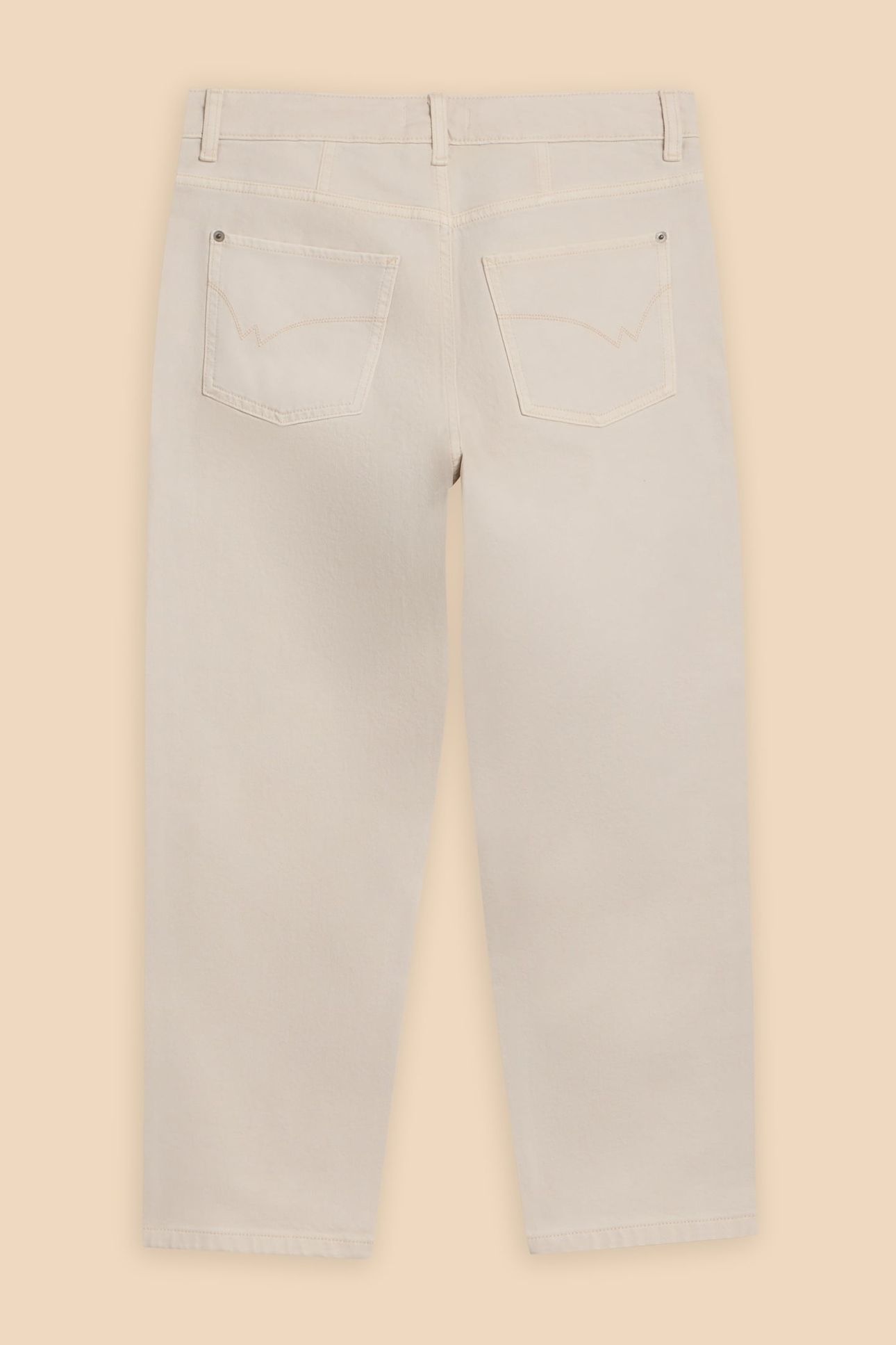 CHARLIE STRAIGHT CROP JEAN LIGHT NATURAL 6