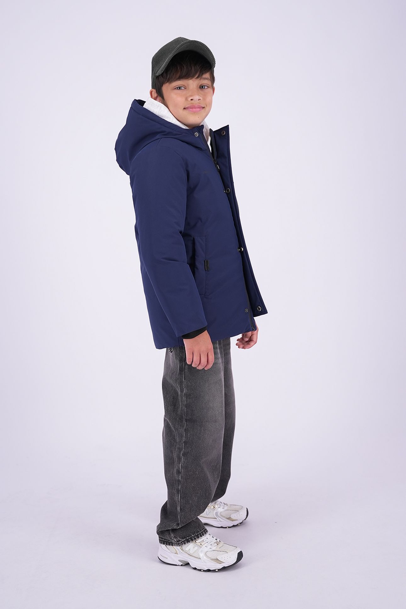 BOYS TELDO JACKET OUTDOOR DARK BLUE 1