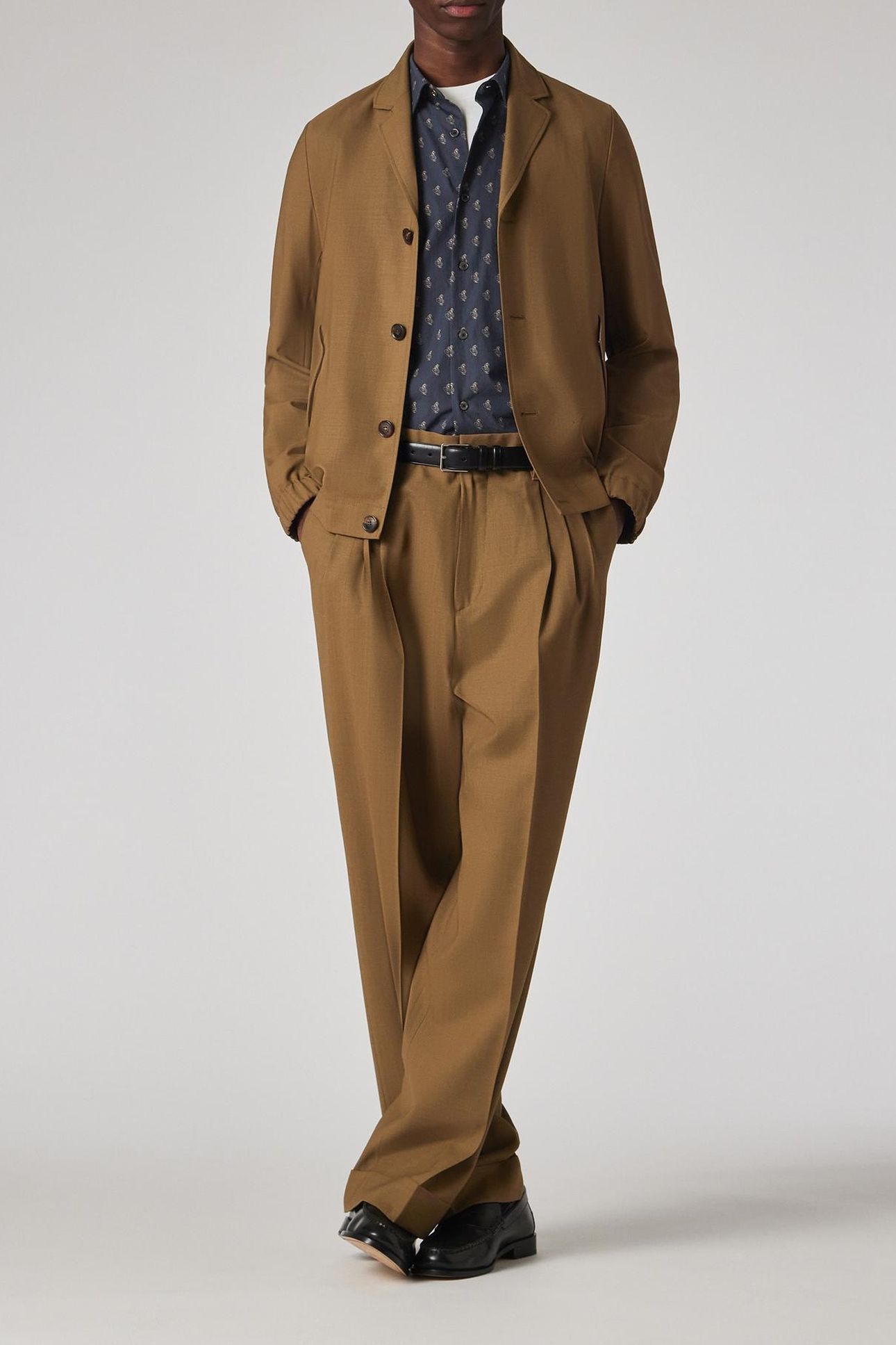 MENS TROUSER CAMEL 1