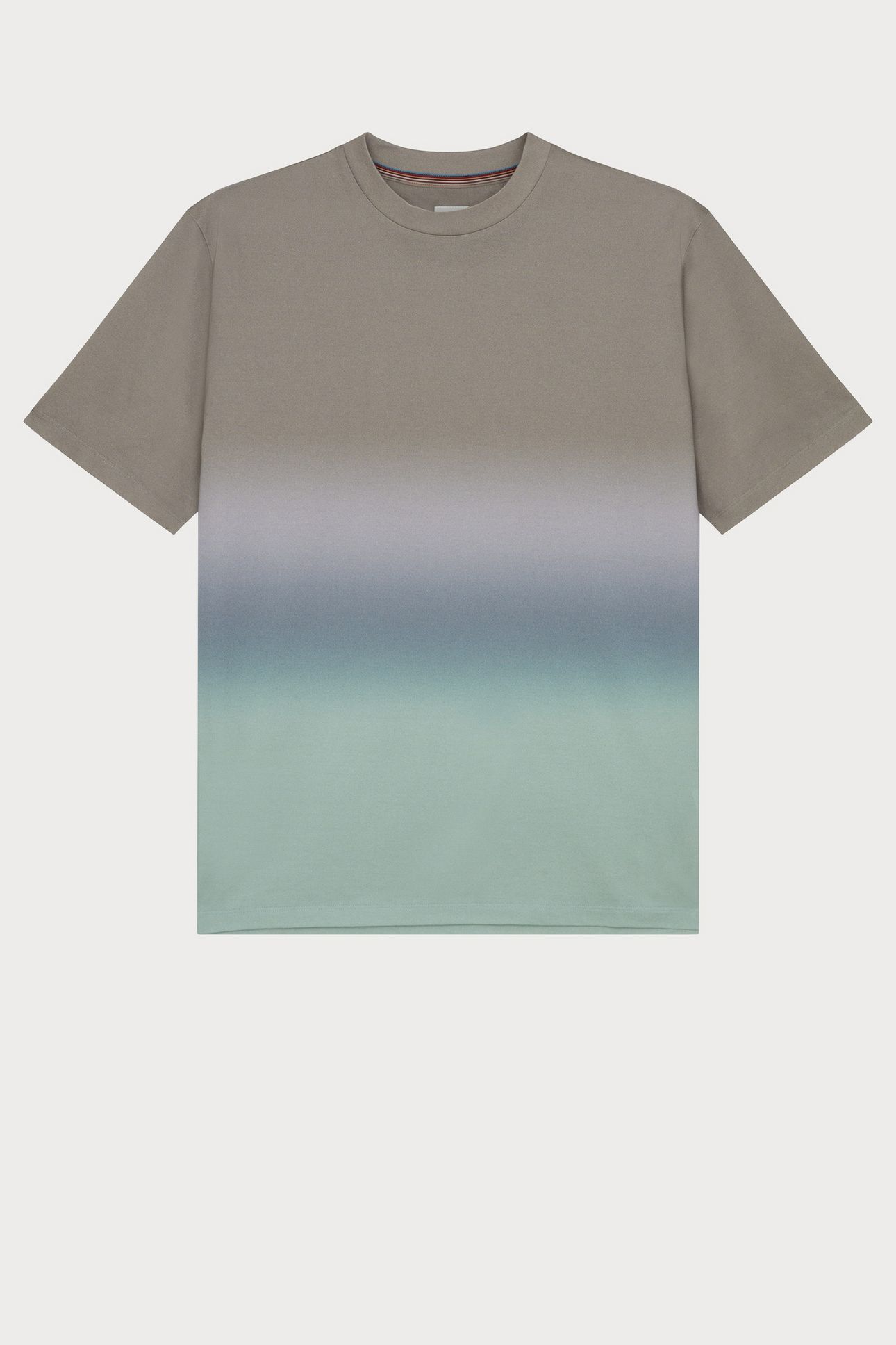 MENS STRIPE PRINT TSHIRT MAUVE 4