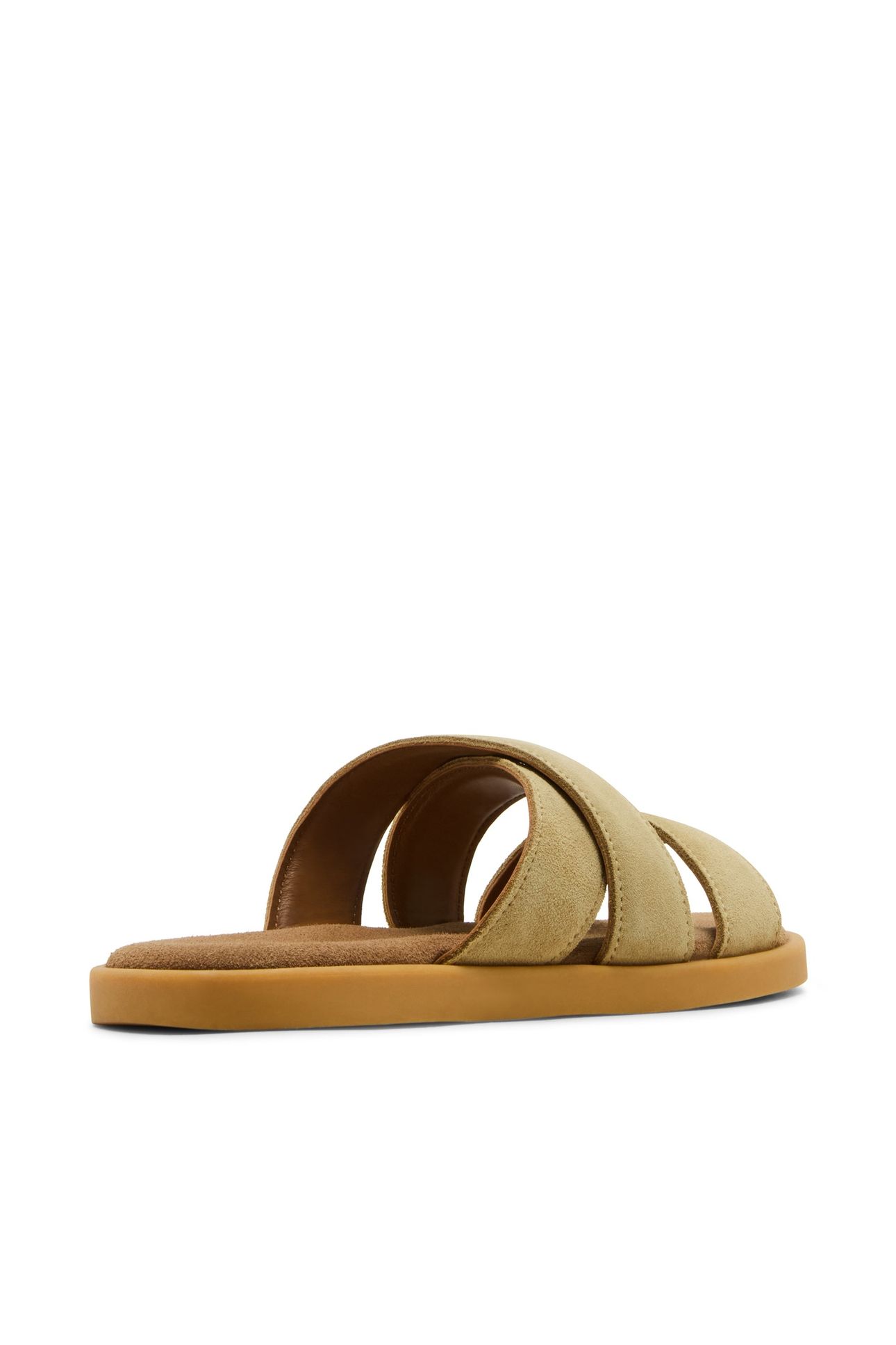 GRABBA SLIDES BEIGE SUEDE 3