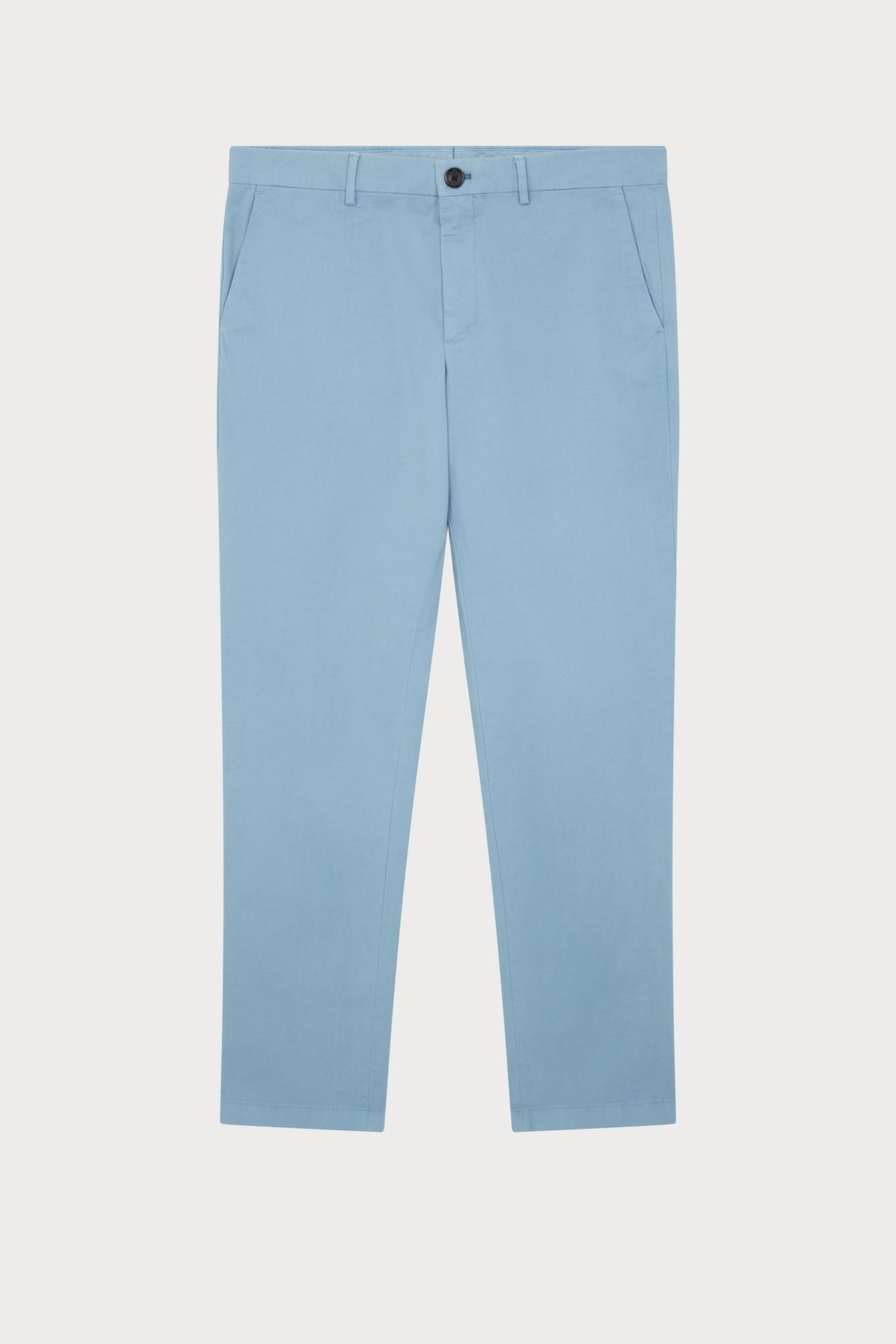 MENS MID FIT CLEAN CHINO BS ZEBRA LIGHT BLUE 1