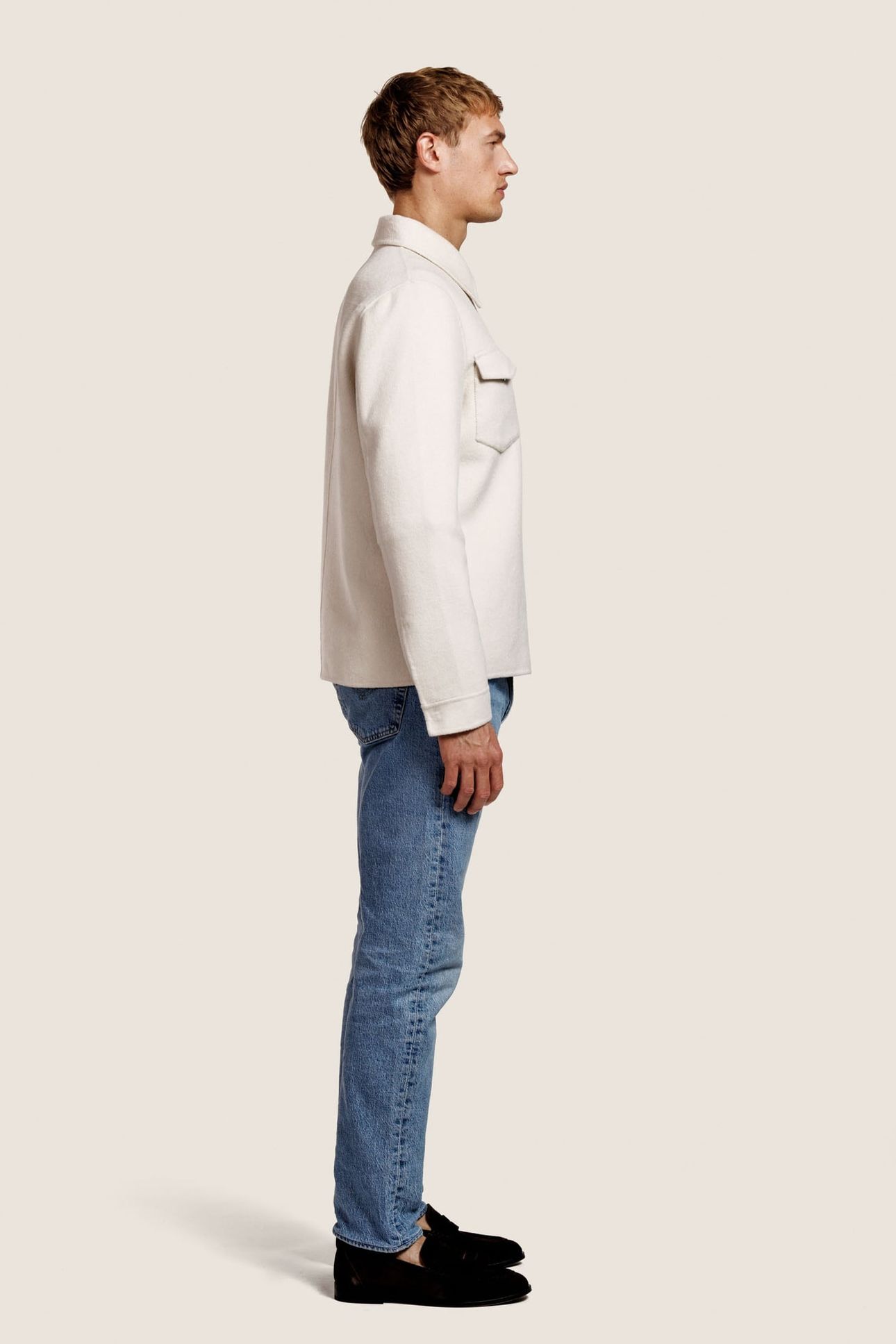 ROBERT WOOL JACKET VANILLE 3
