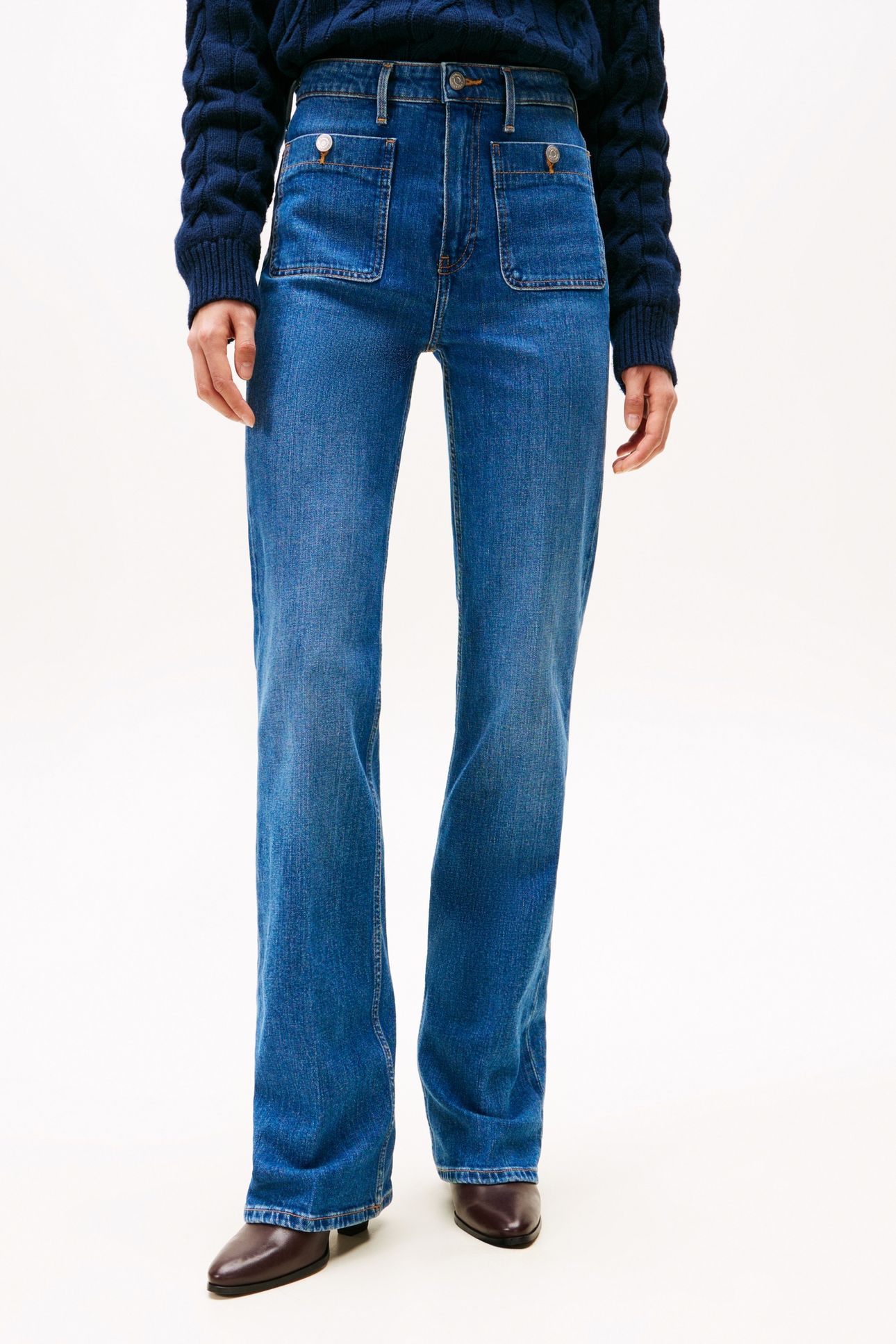 DNM FLO BOOTCUT HIGH WAISTED FLO 1