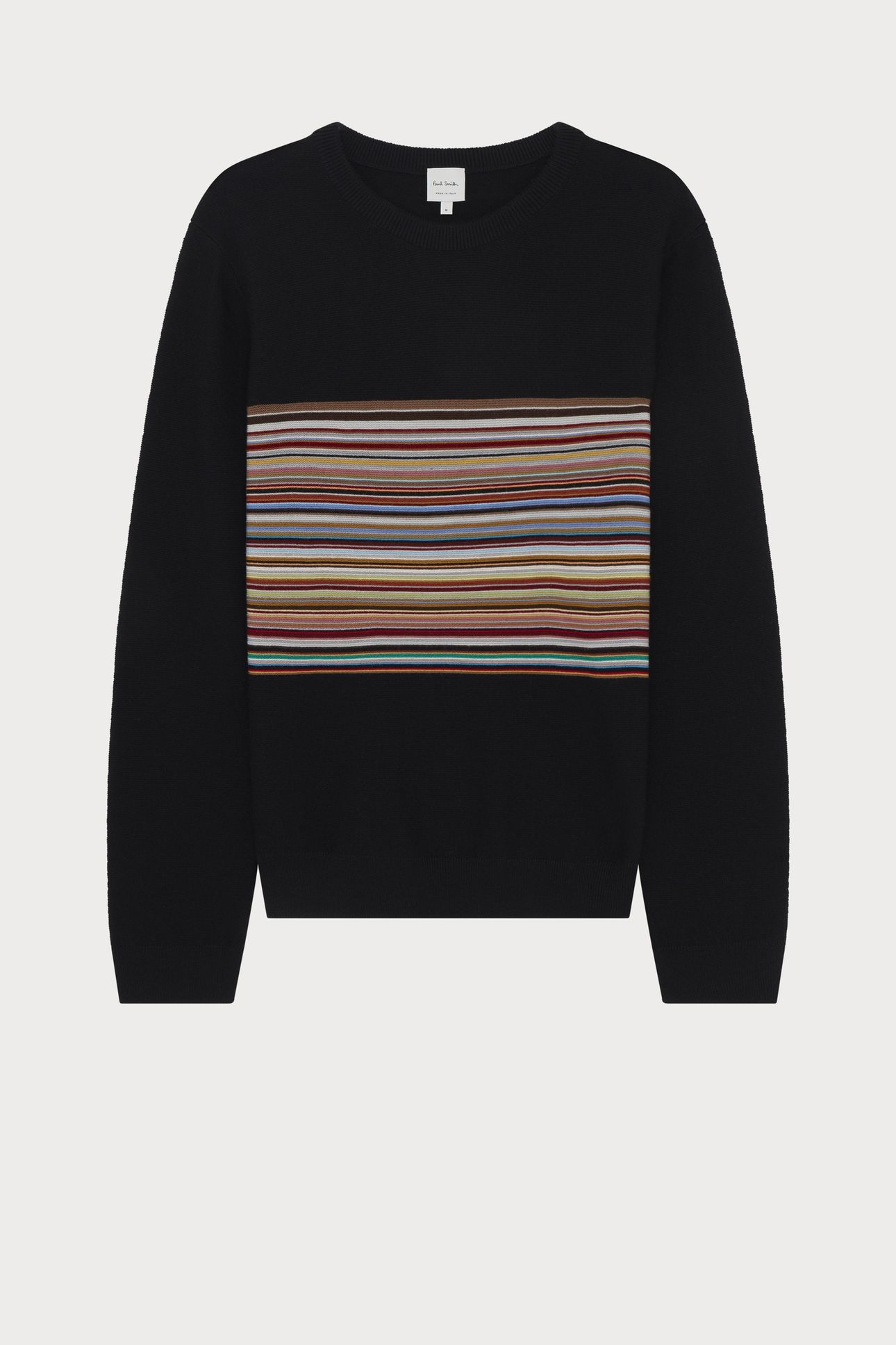 MENS SWEATER CREW NECK BLACK 6