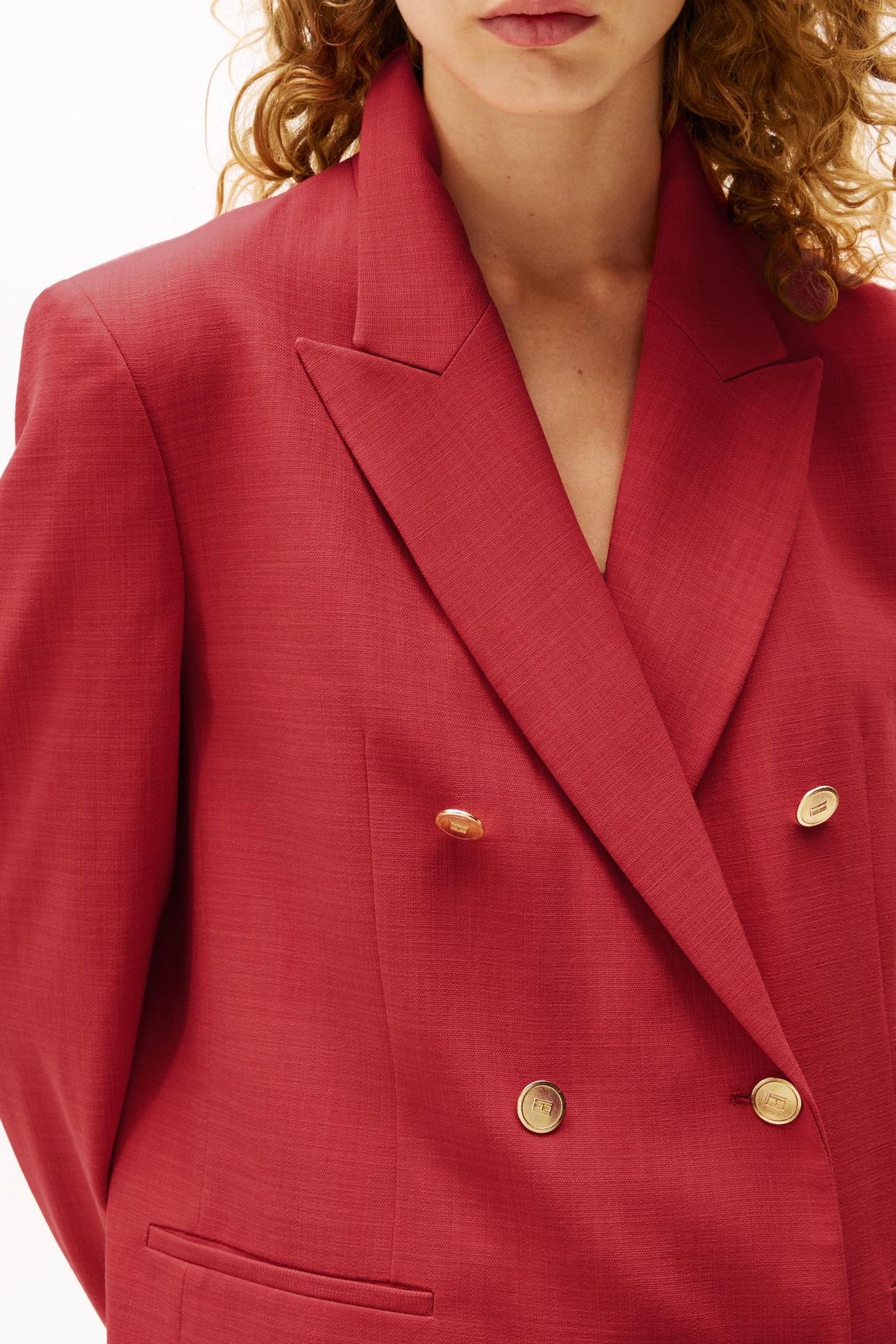 TH X SRG BLAZER MEDIUM RED 4