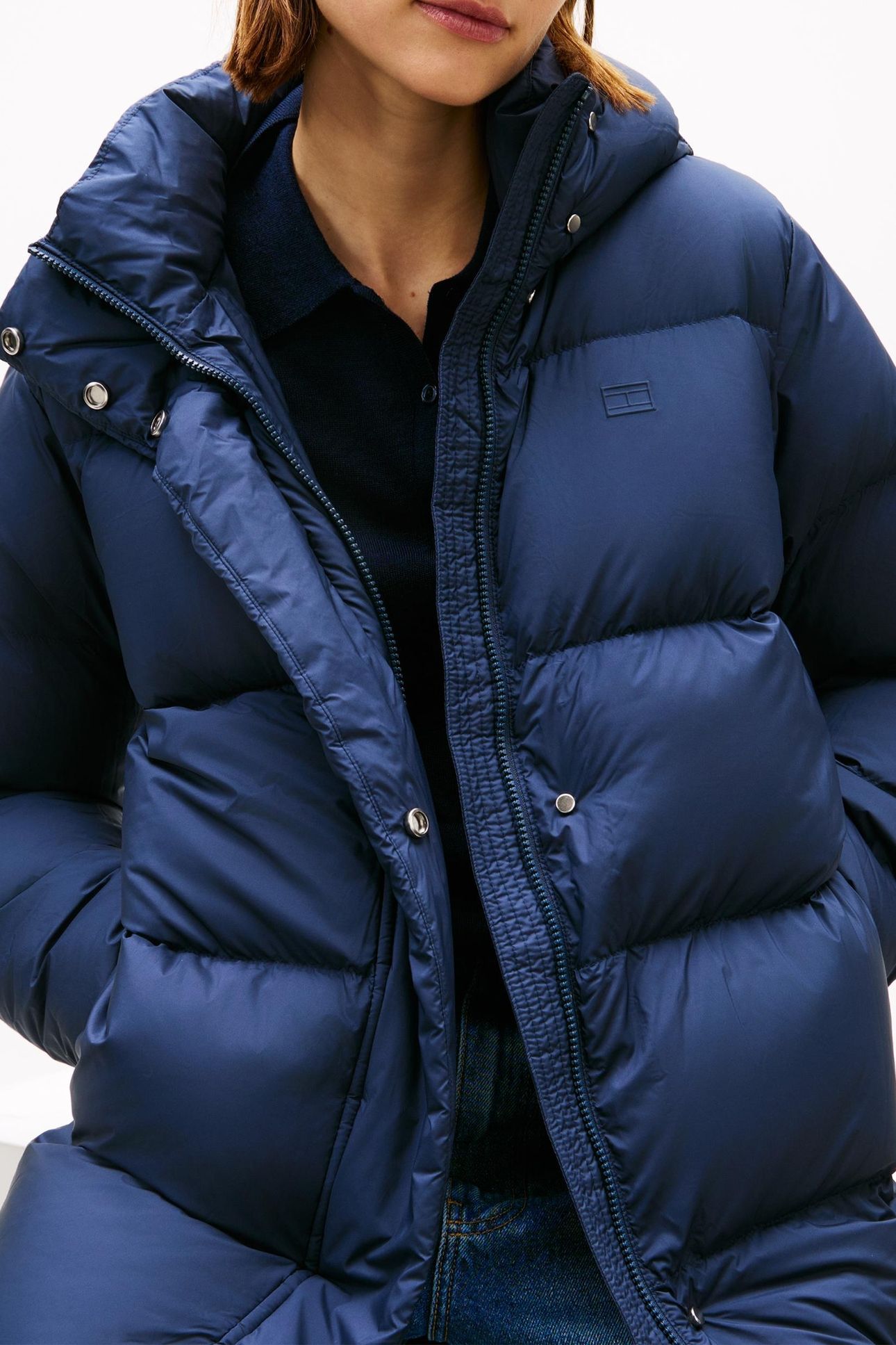 MODERN DOWN REG COAT DARK NIGHT NAVY 5