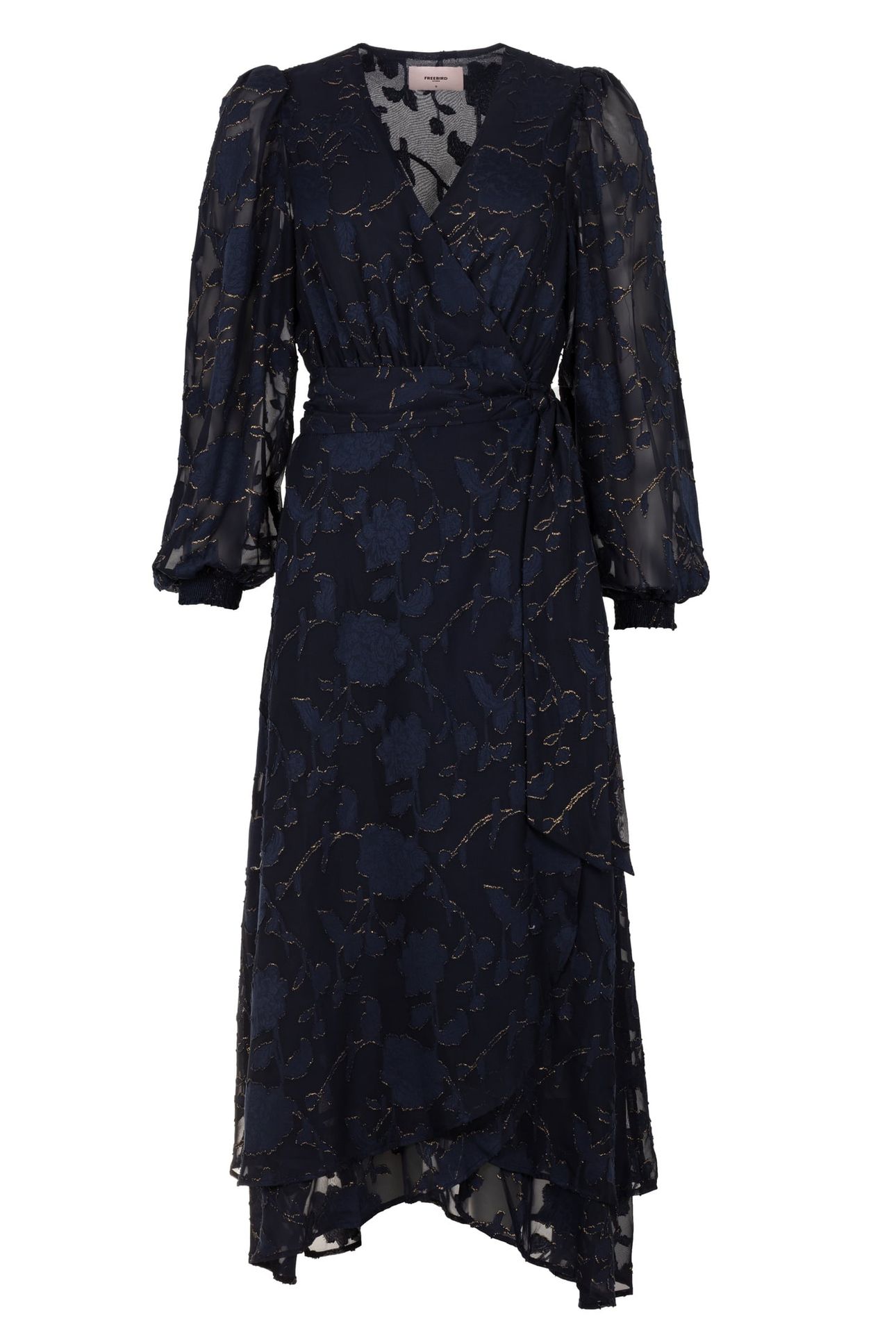 BLOSSOM DRESS DEEP BLUE 2