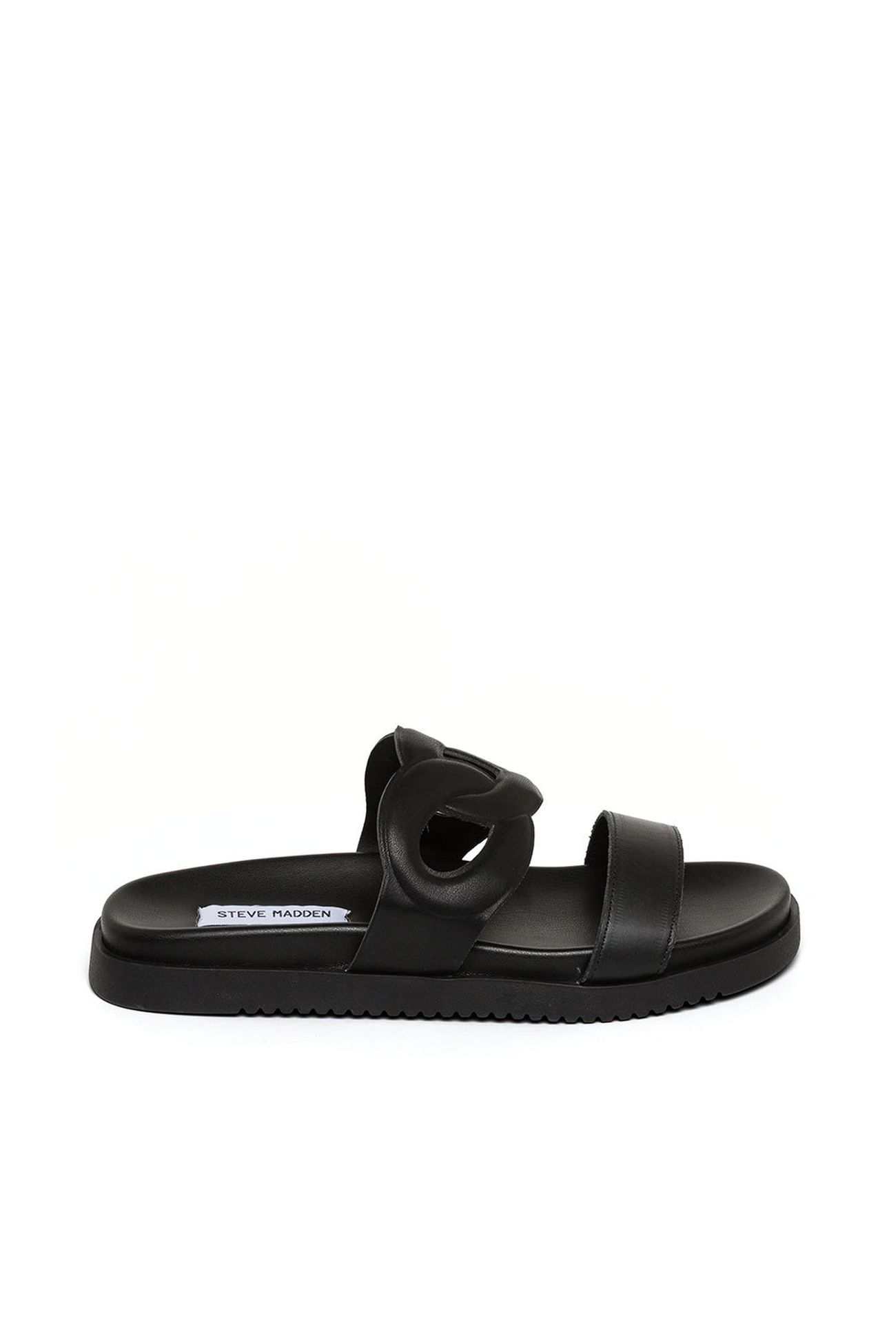 MYRTLE SANDALS BLACK LEATHER 1