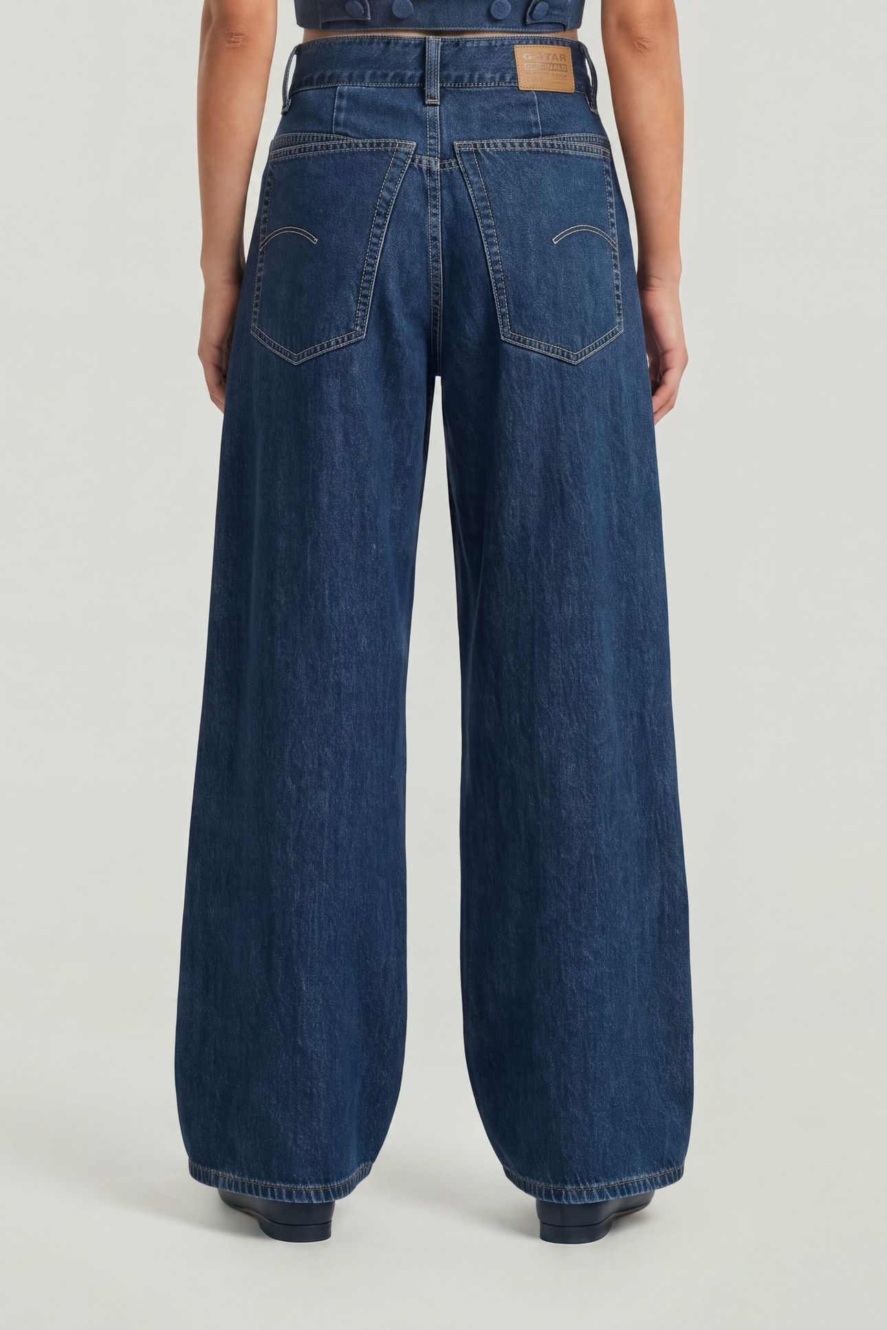 SKATER HIGH LOOSE BLUE 2