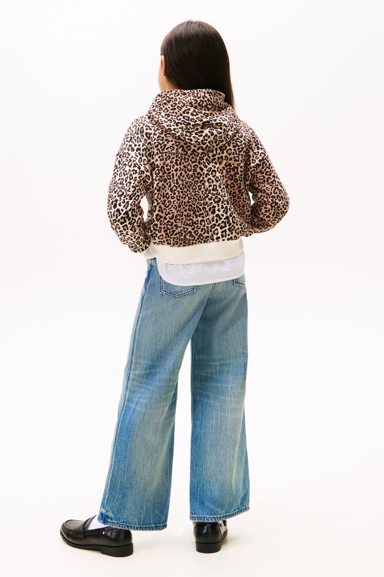 GIRLS LEOPARD HOODIE LEOPARD PRINT 2