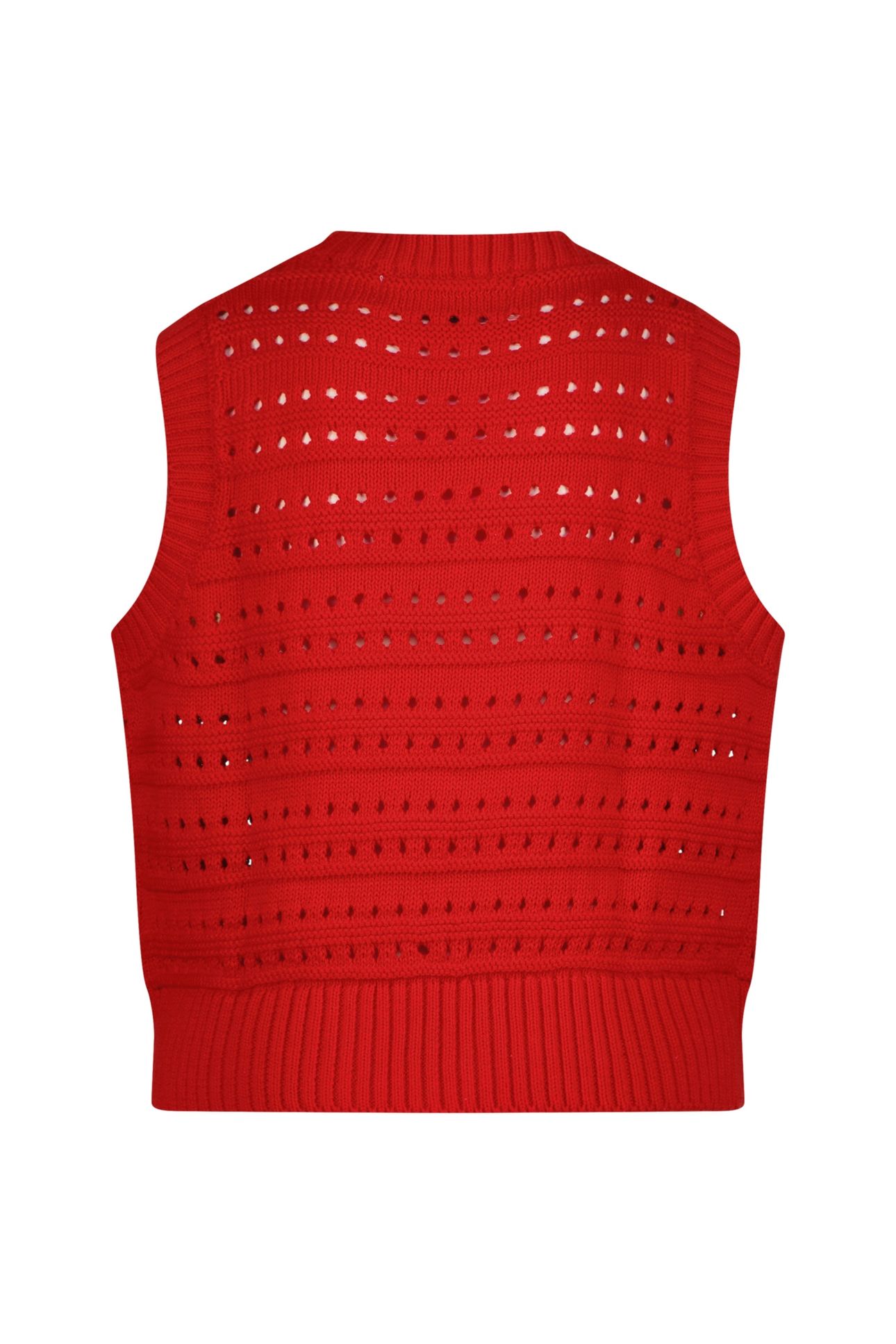 GIRLS MINNY PULLOVER FIERY RED 5