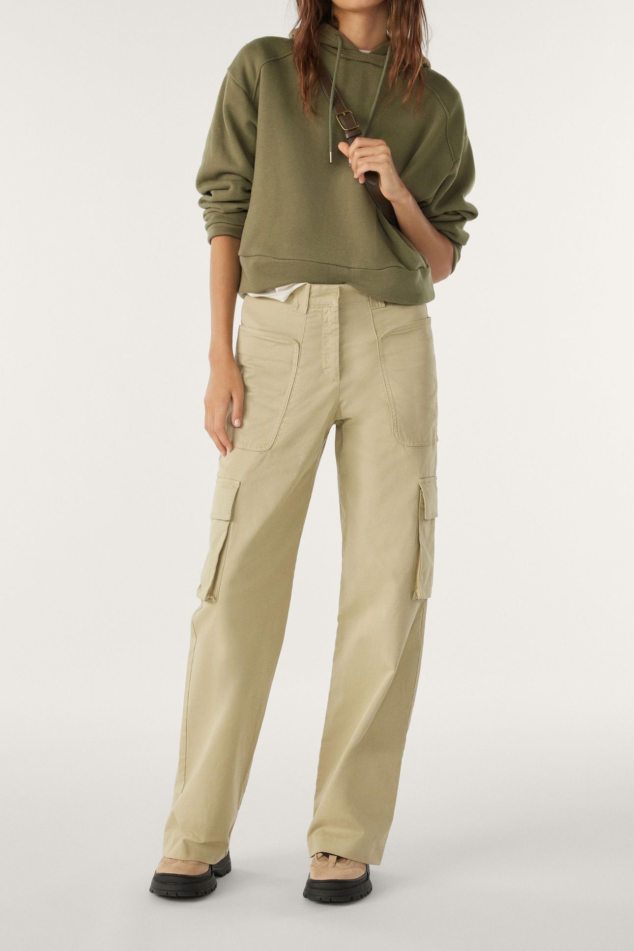 WIDE TROUSERS KAKI 3