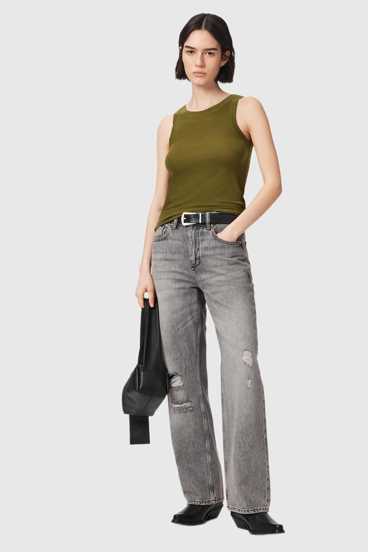 RINA TANK KHAKI GREEN 5